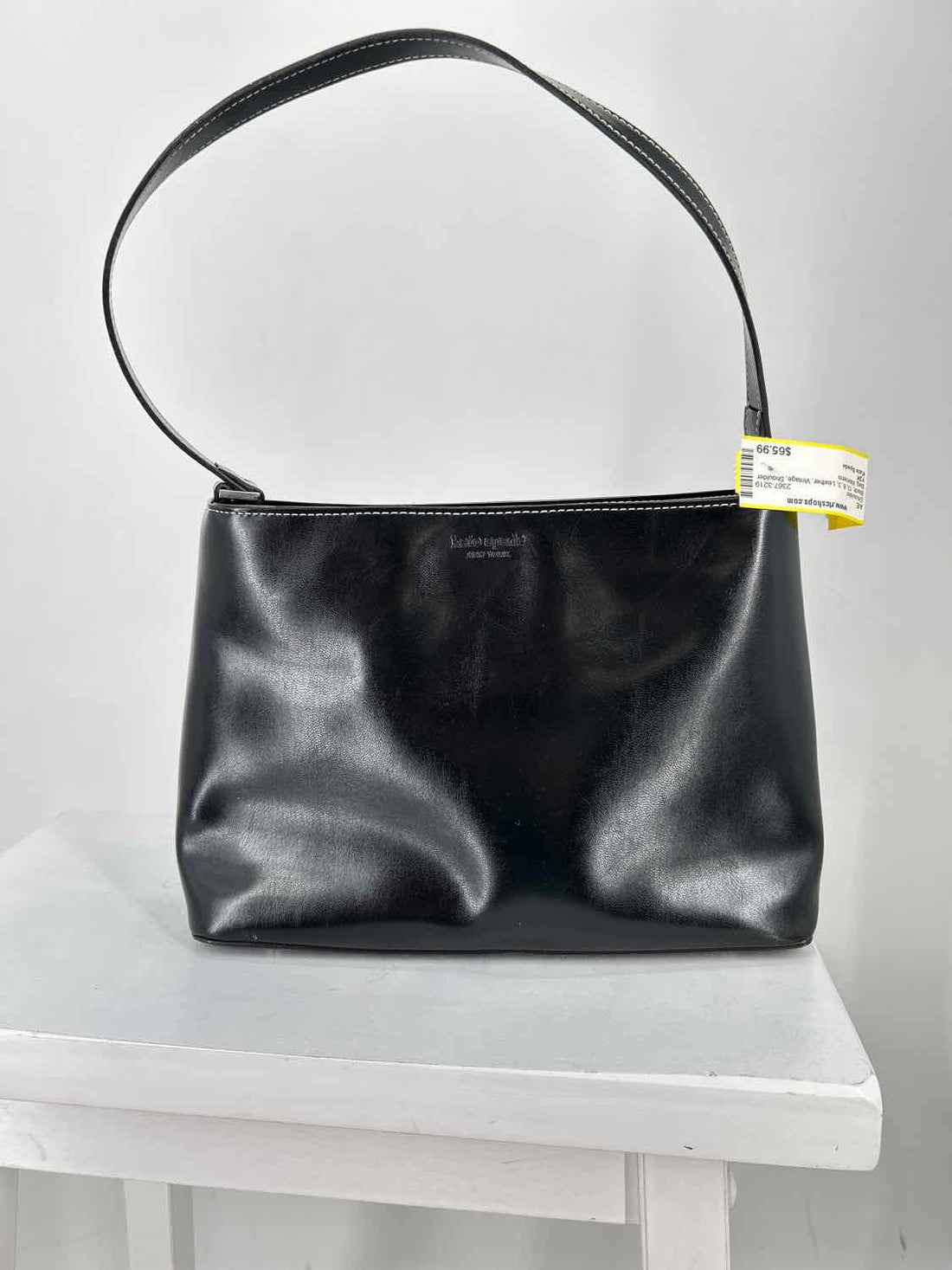 Kate Spade Black Leather Vintage Shoulder