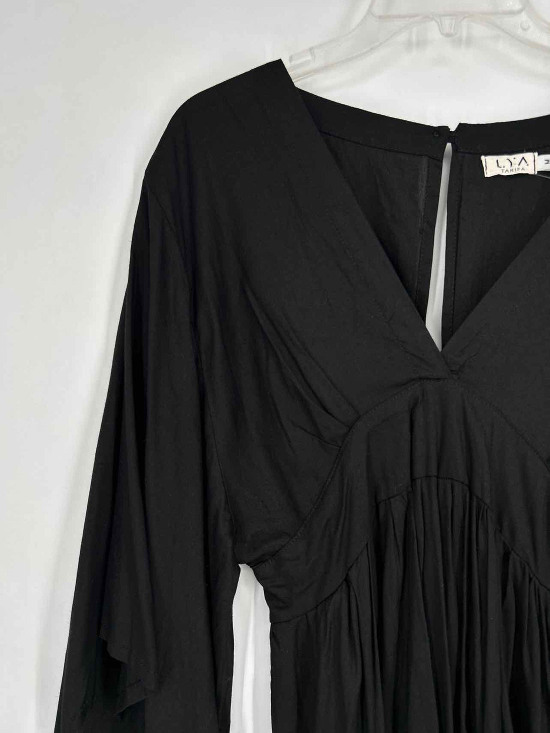 LYA Tarifa Size M Black Long Sleeve Rompers