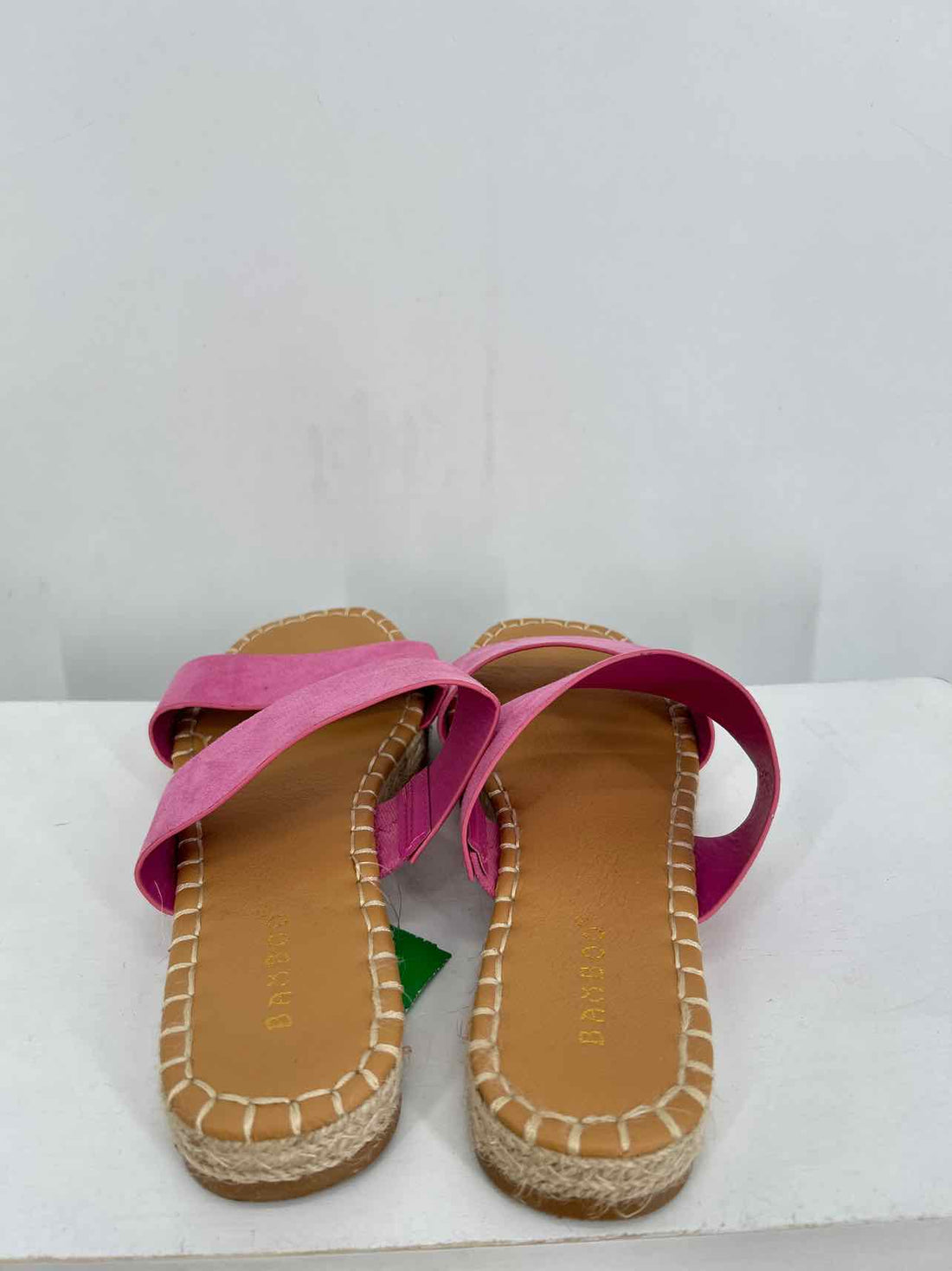 Bamboo Women Size 7 Dark Pink Sandals