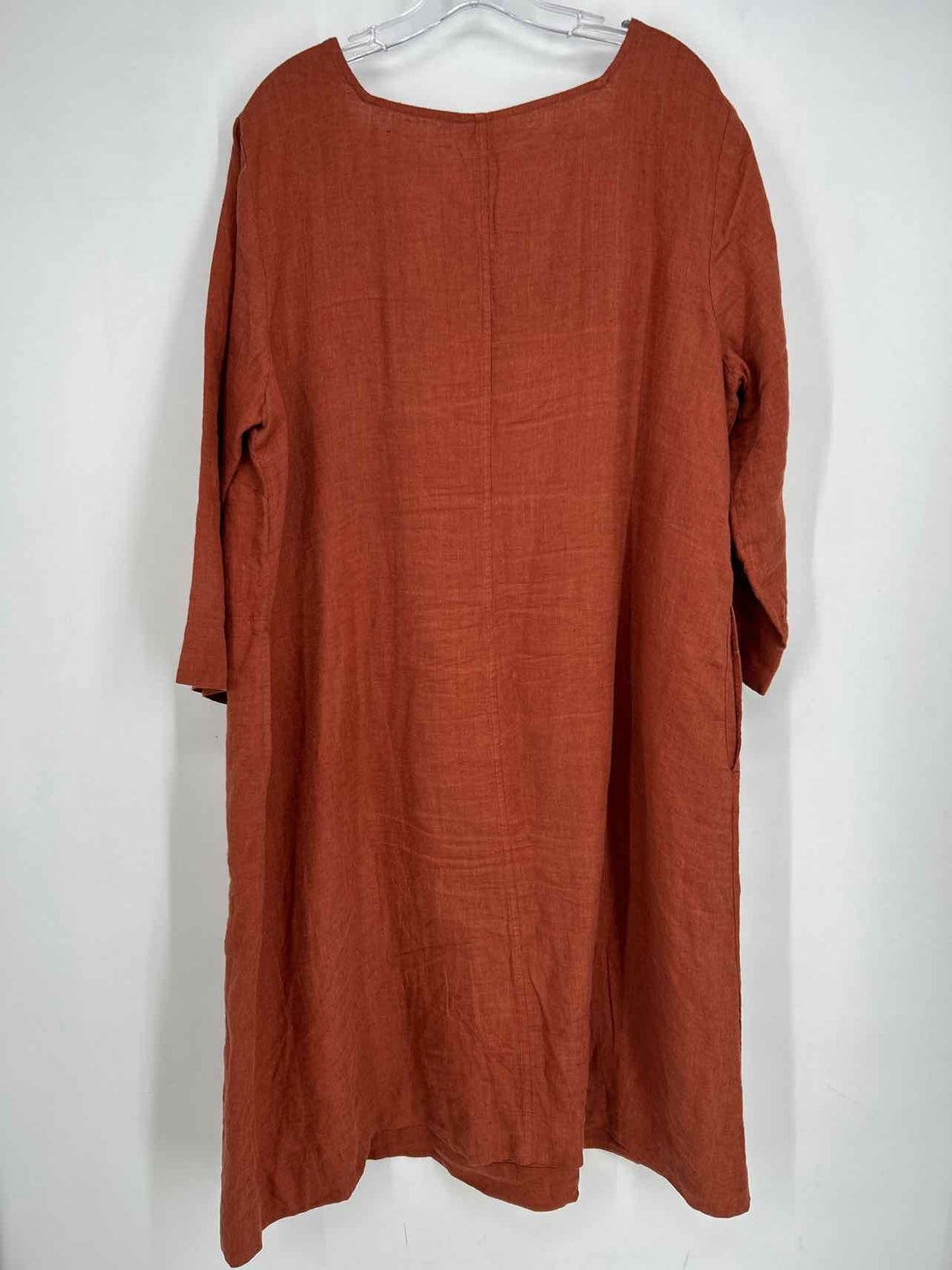 Pure Jill Size XL Rust Long Sleeve Dress