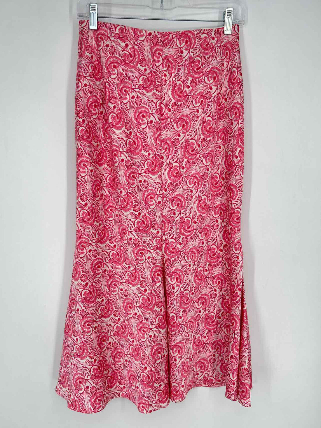 J Crew Size XS Pink & White Print Skirts