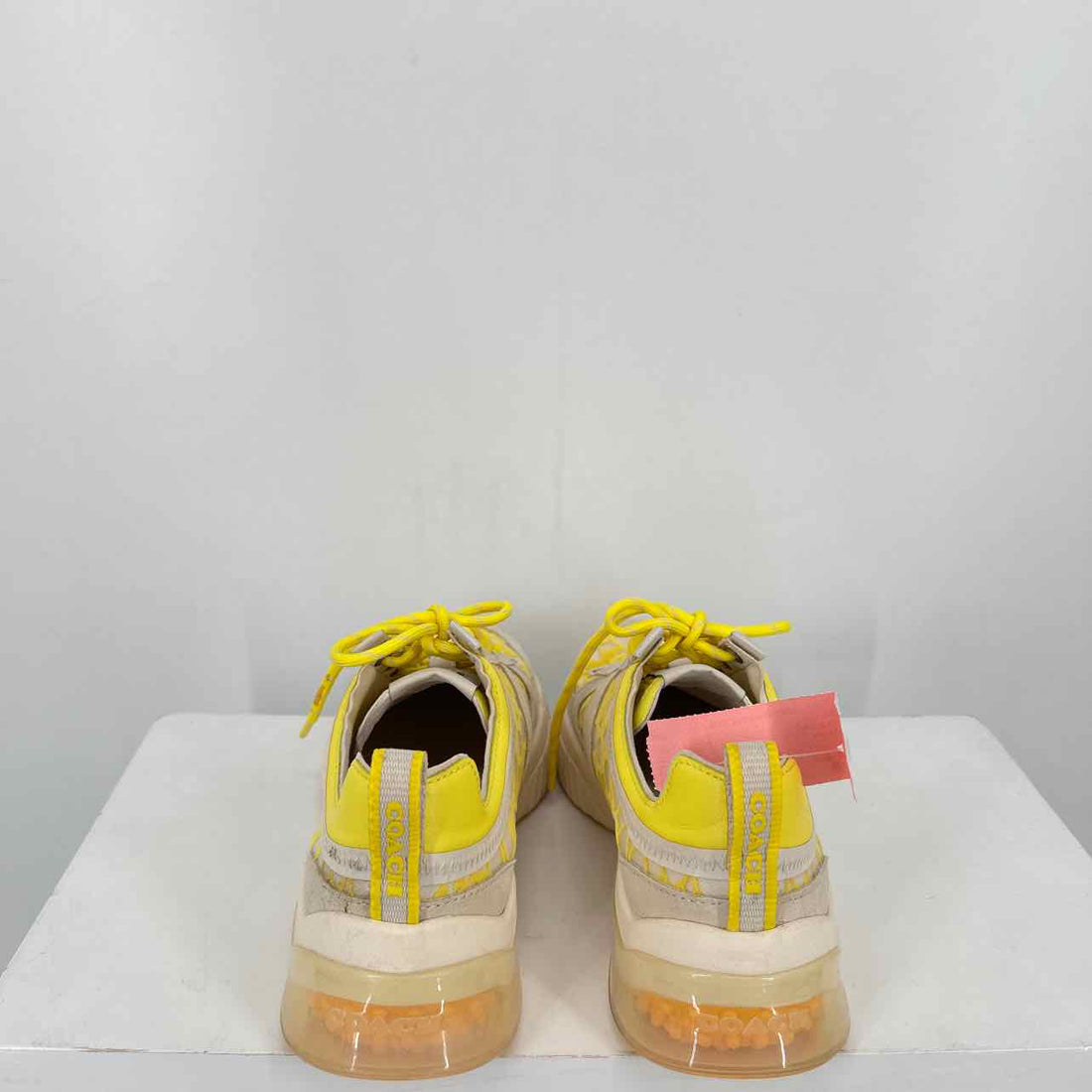 Coach Women Size 8 Yellow Sneakers
