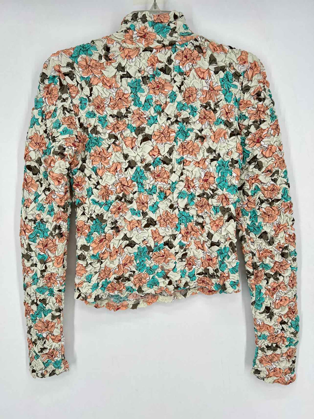 Dolan Size S Pale Green Floral Long Sleeve