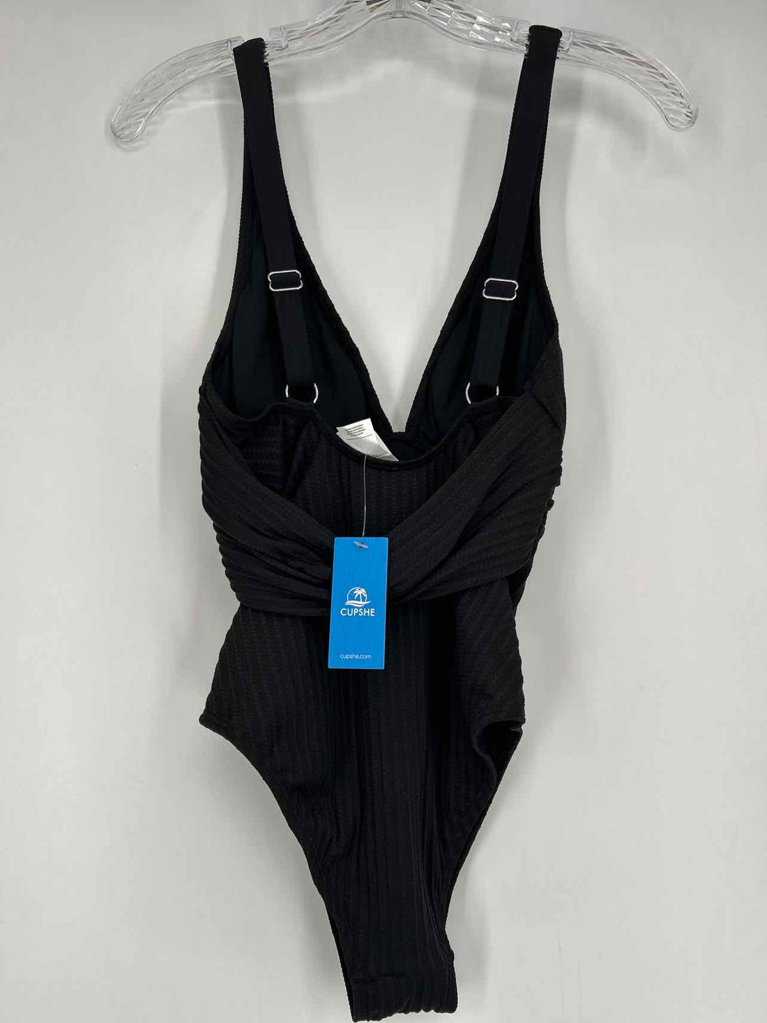 Cup She Size S Black NWT Swimsuit 1 Piece