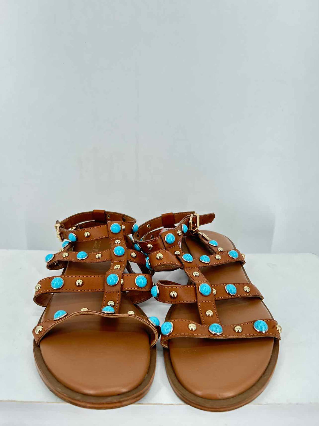 Nine West Women Size 9 Brown Sandals