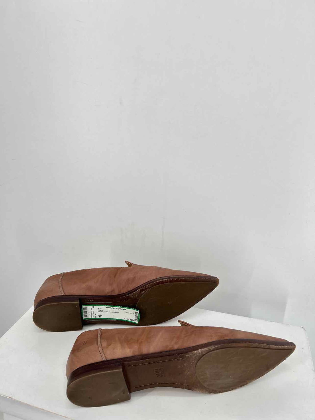 Frye Women Size 8 Brown Genuine Leather Flats