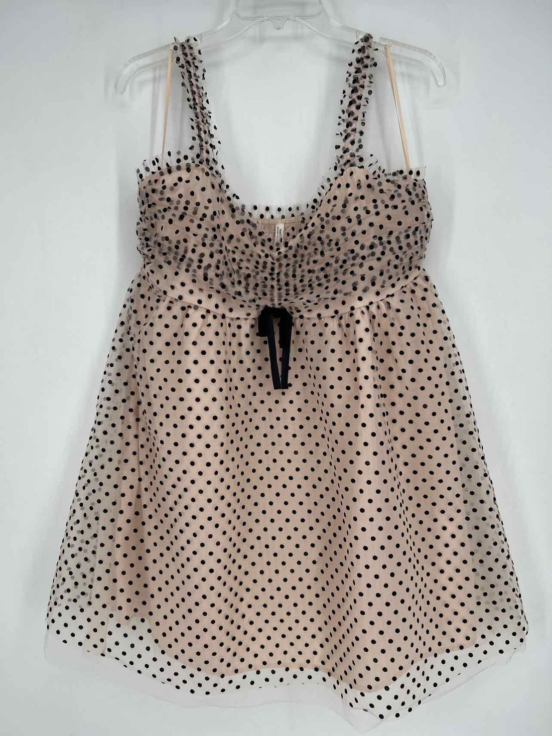 American Eagle Size XL Blush Polkadot Tulle NWT Dress