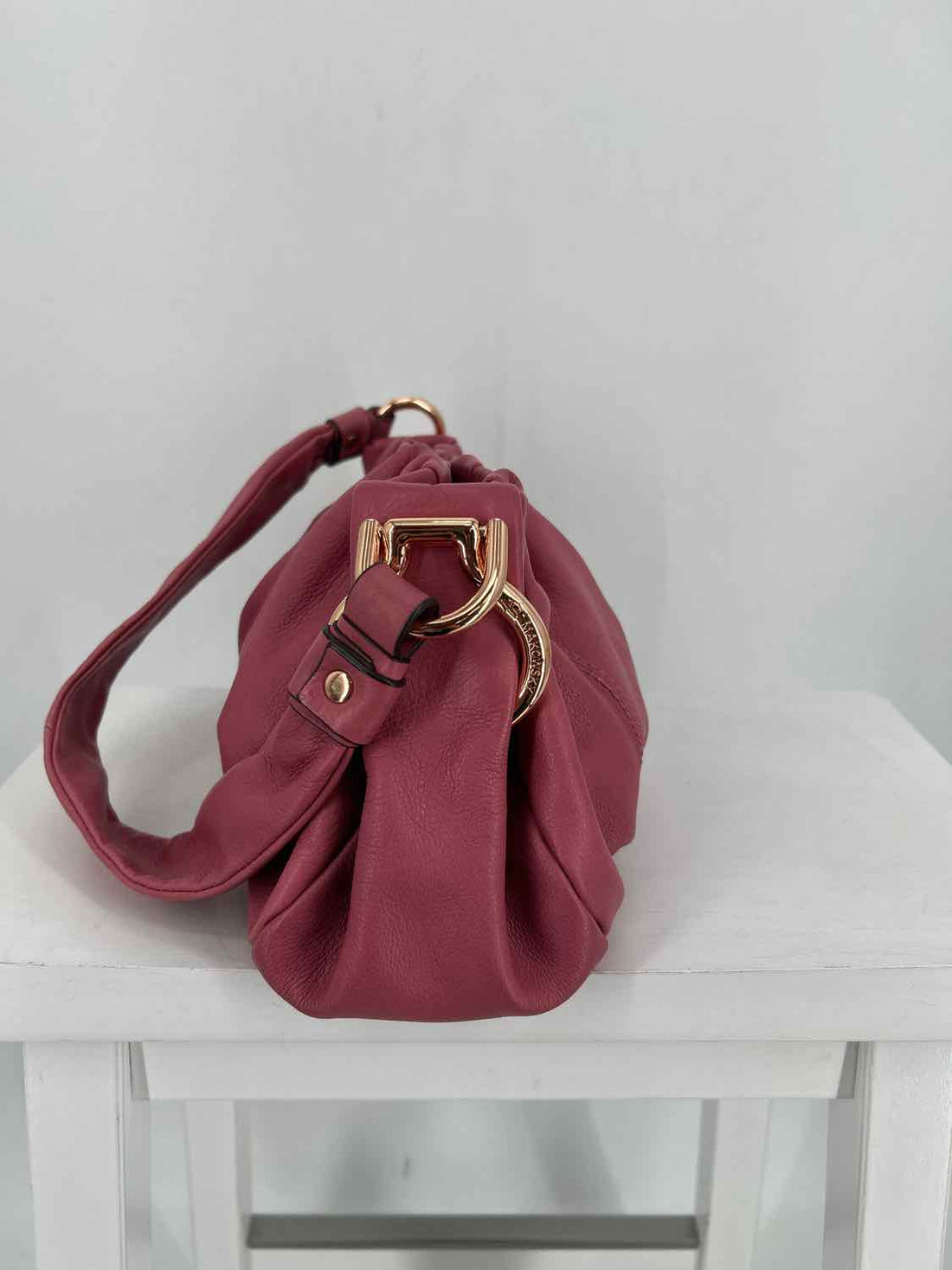 B Makowsky Mauve Shoulder Bag