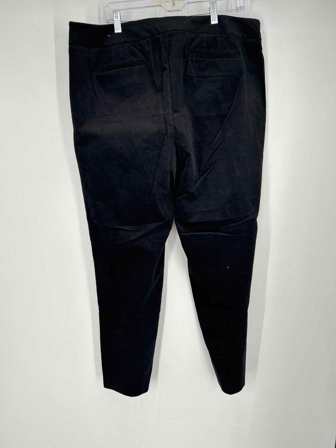 Talbots Size 18 Black Velvet Pants