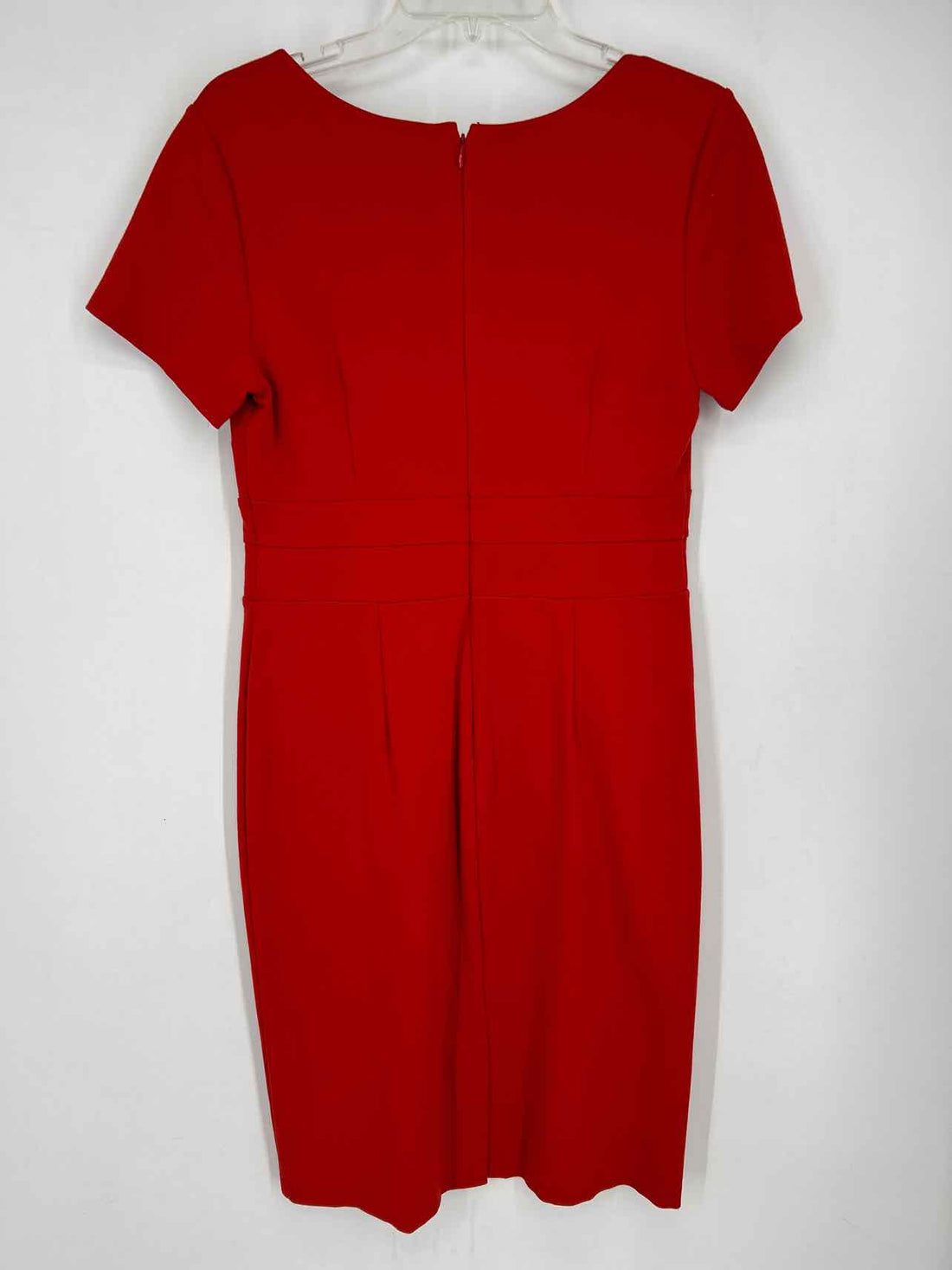 Ann Taylor Size 6 Red Short Sleeve Dress