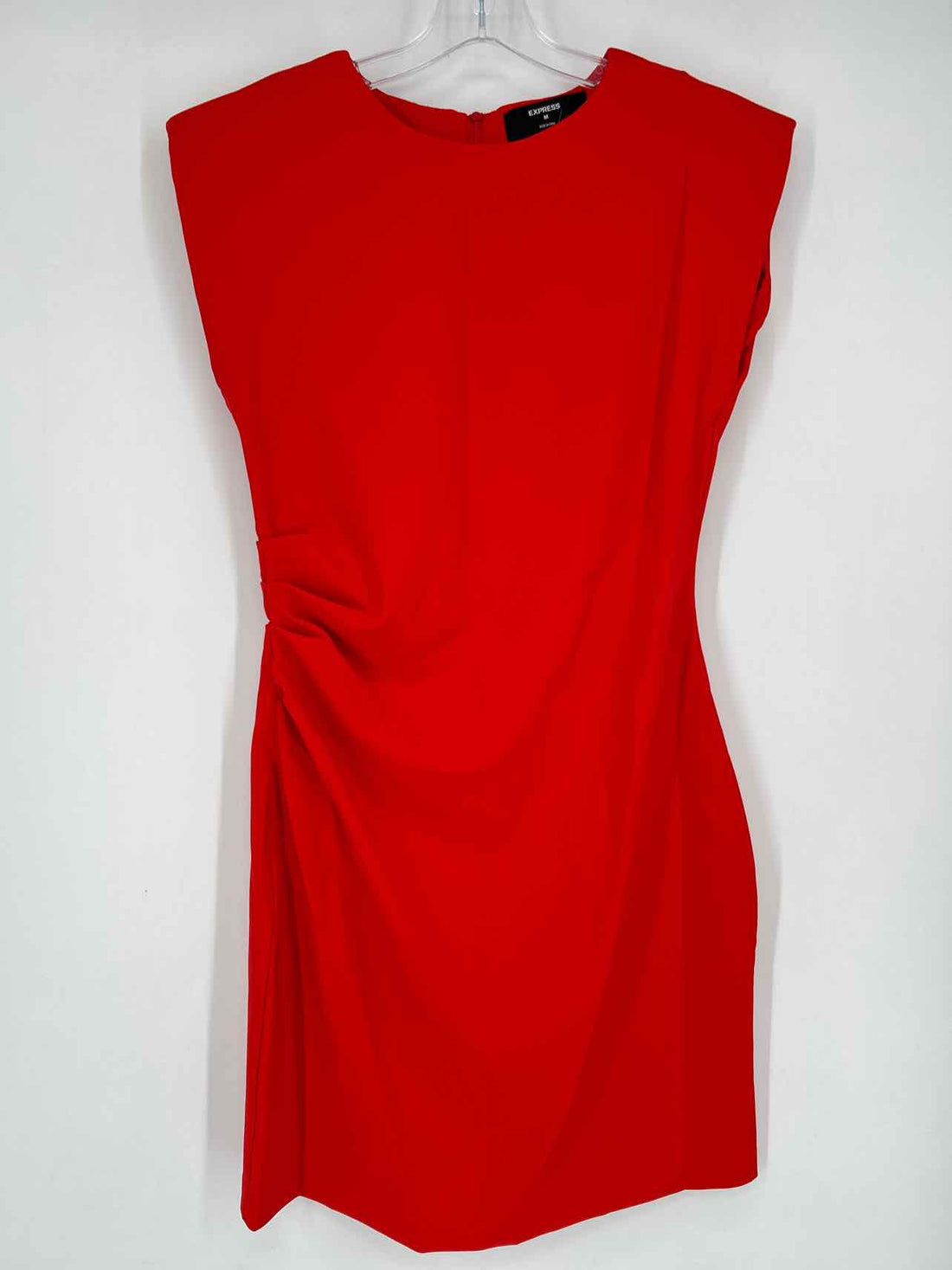 Express Size M Red Short Sleeve Dress