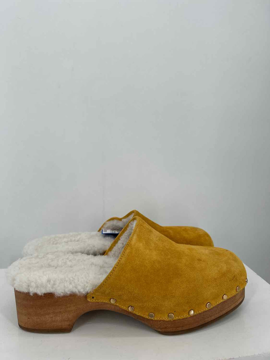 Rag & Bone Women Size 41(10) Mustard Suede Clogs