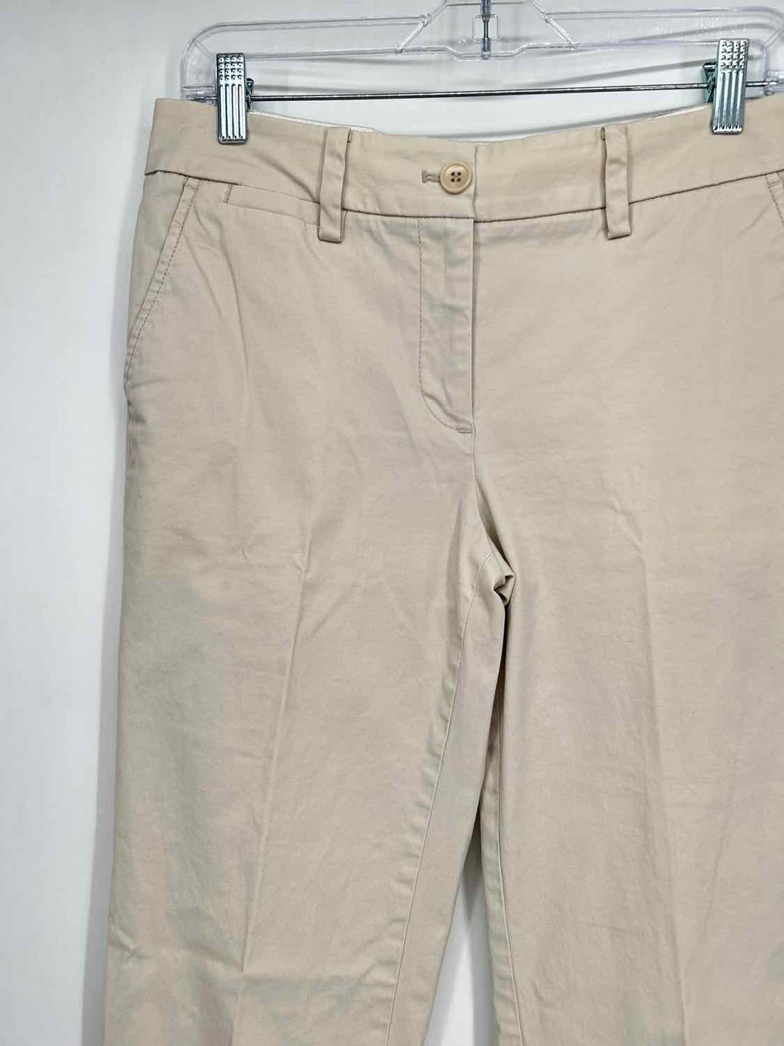 Talbots Size 4 Light Khaki Perfect Chino Pants
