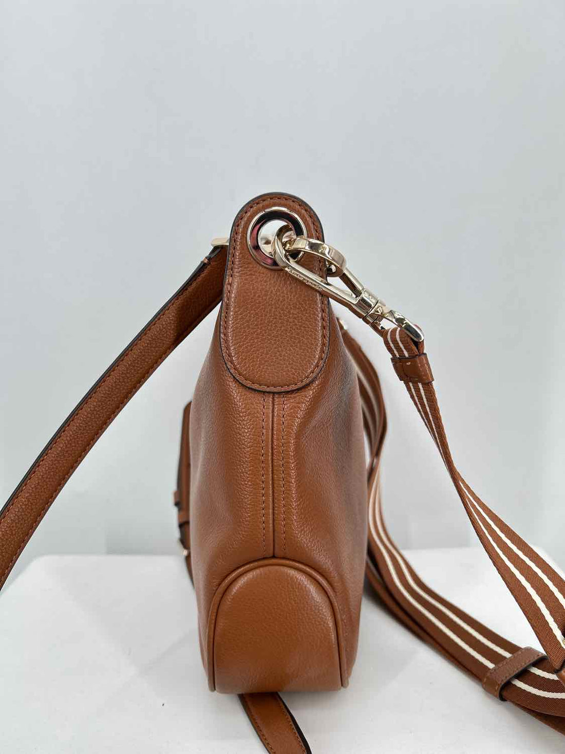 Kate Spade Cognac Leather Pre Owned Crossbody