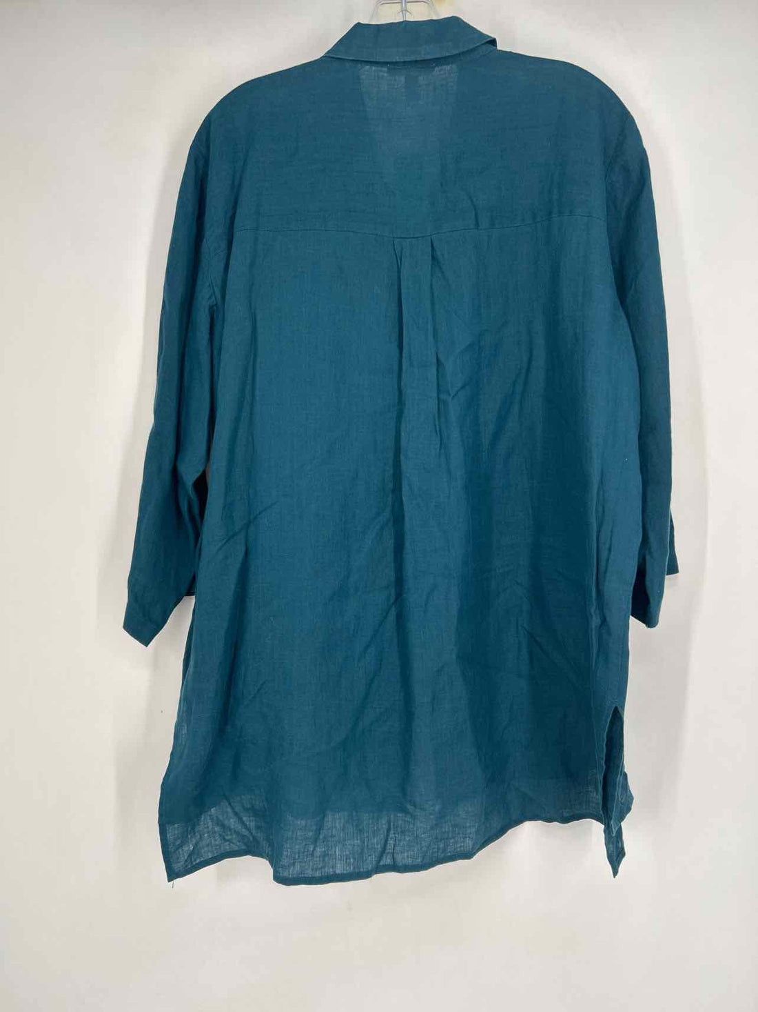 Eileen Fisher Size L Dark Teal Long Sleeve