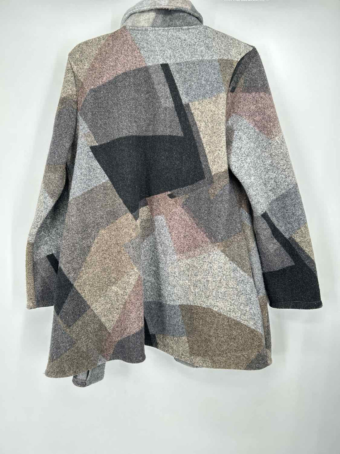 Damee Size M Gray Print Coat