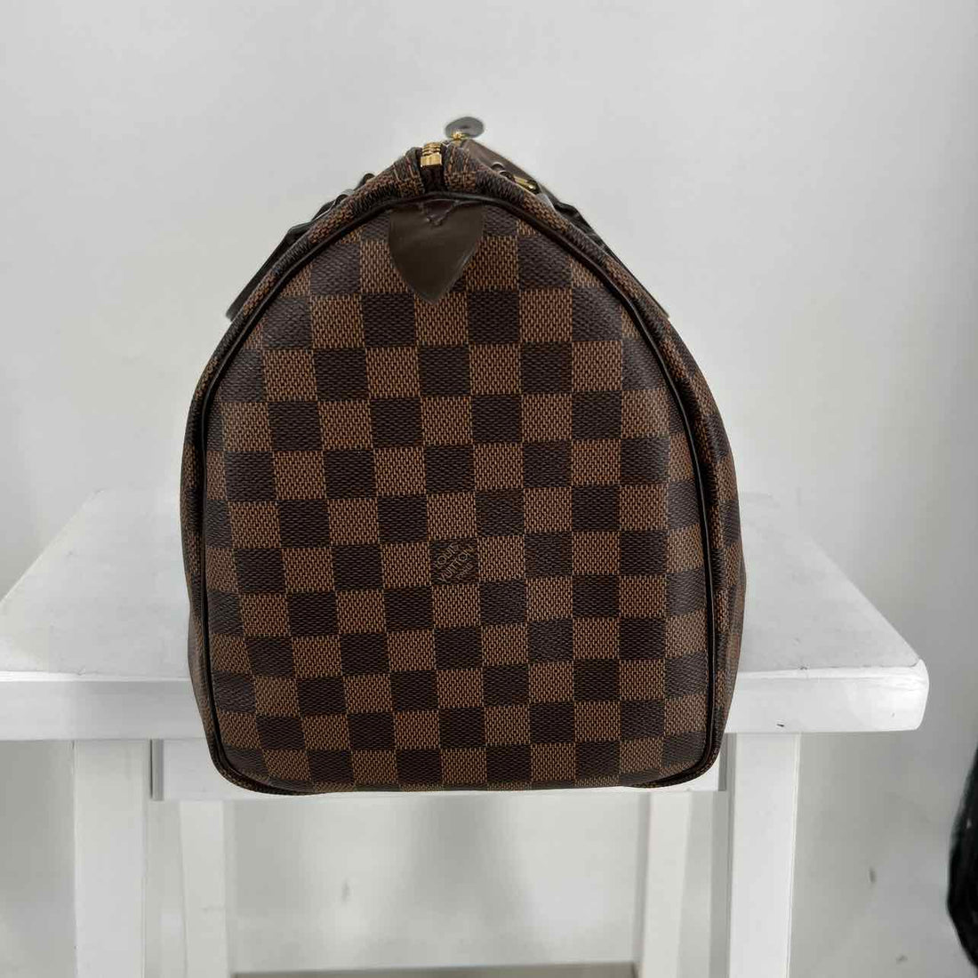 Louis Vuitton Speedy 35 Damier Ebene Coated Canvas Like New LUXURY