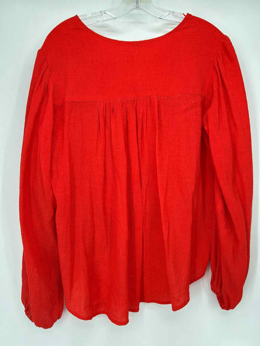 Free People Size S Scarlet Long Sleeve