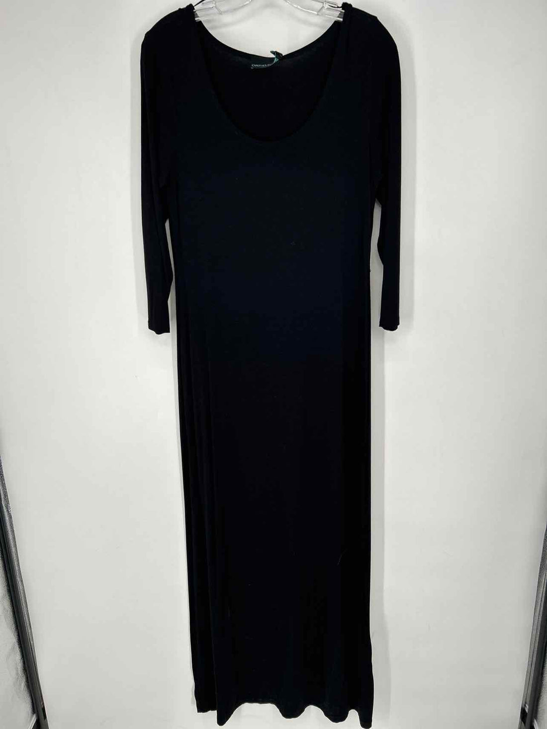 Cynthia Rowley Size M Black Long Sleeve Maxi