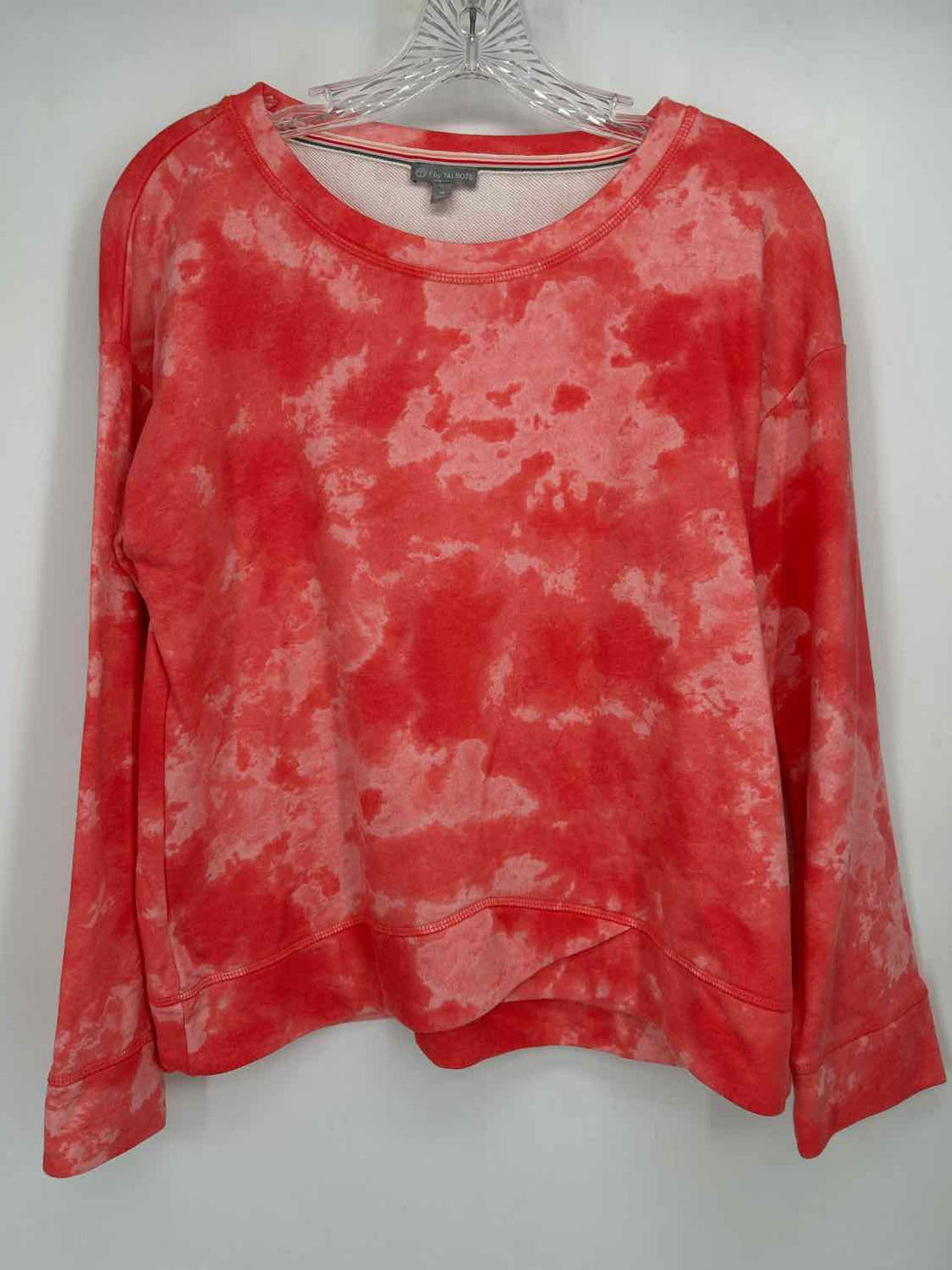 T By Talbots Size M Pink Tie Dye Sweatshirt