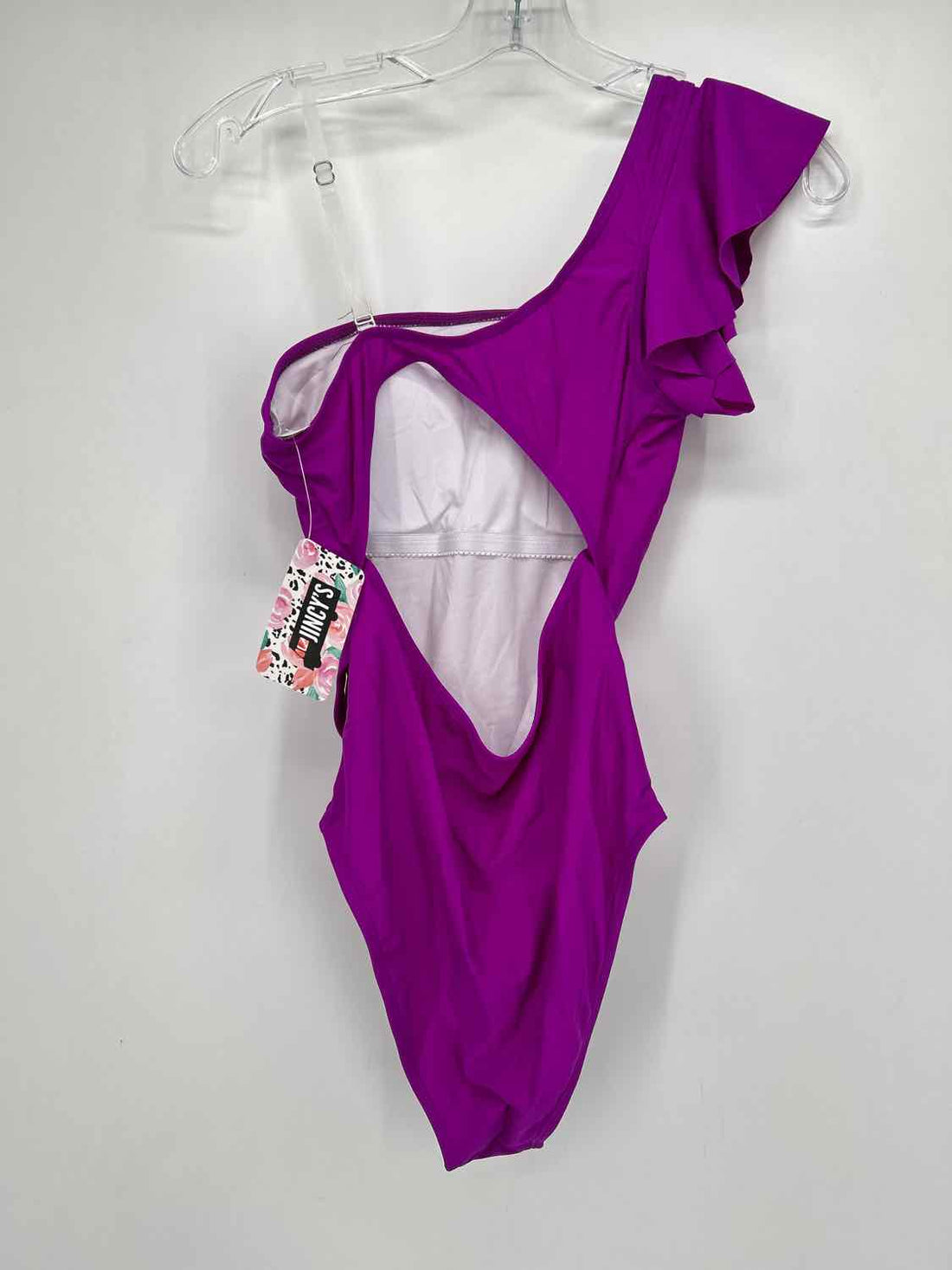 Davi & Dani Size S Electric Purple NWT Swimsuit 1 Piece