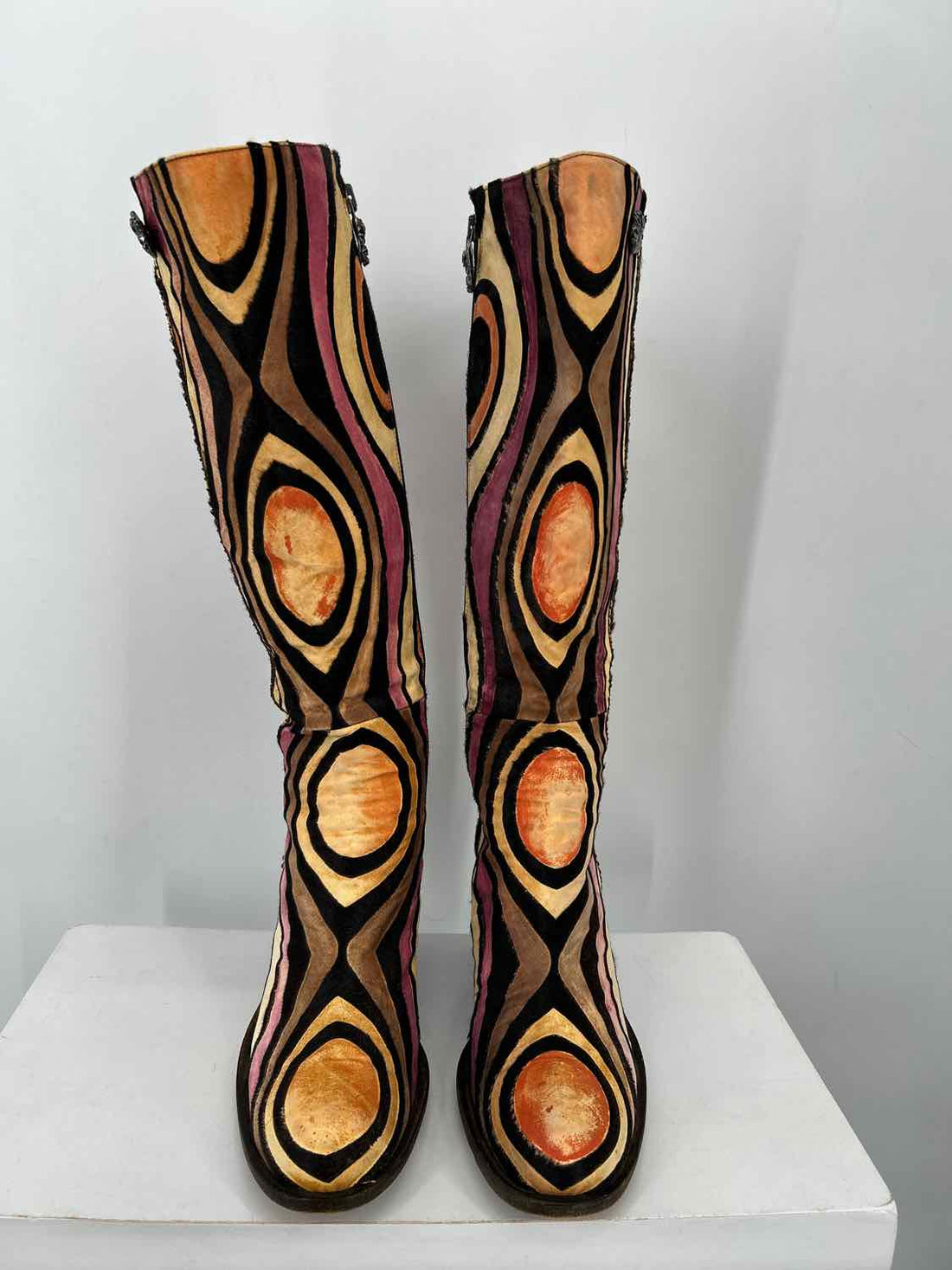 Mark Nason Women Size 7 Multi Color Knee-High Boot
