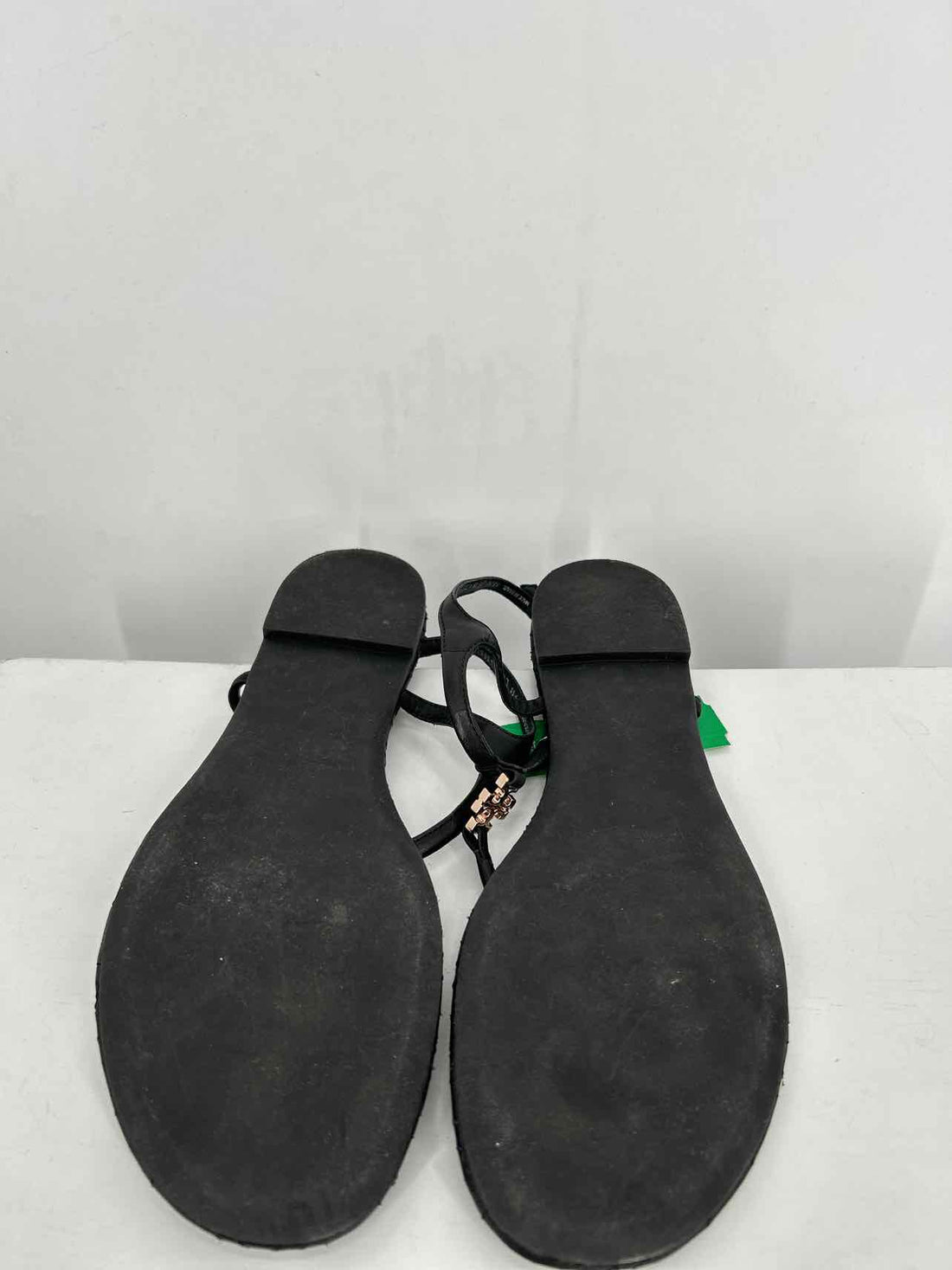 Tory Burch Women Size 8.5 Black Quilted Leather Sandals