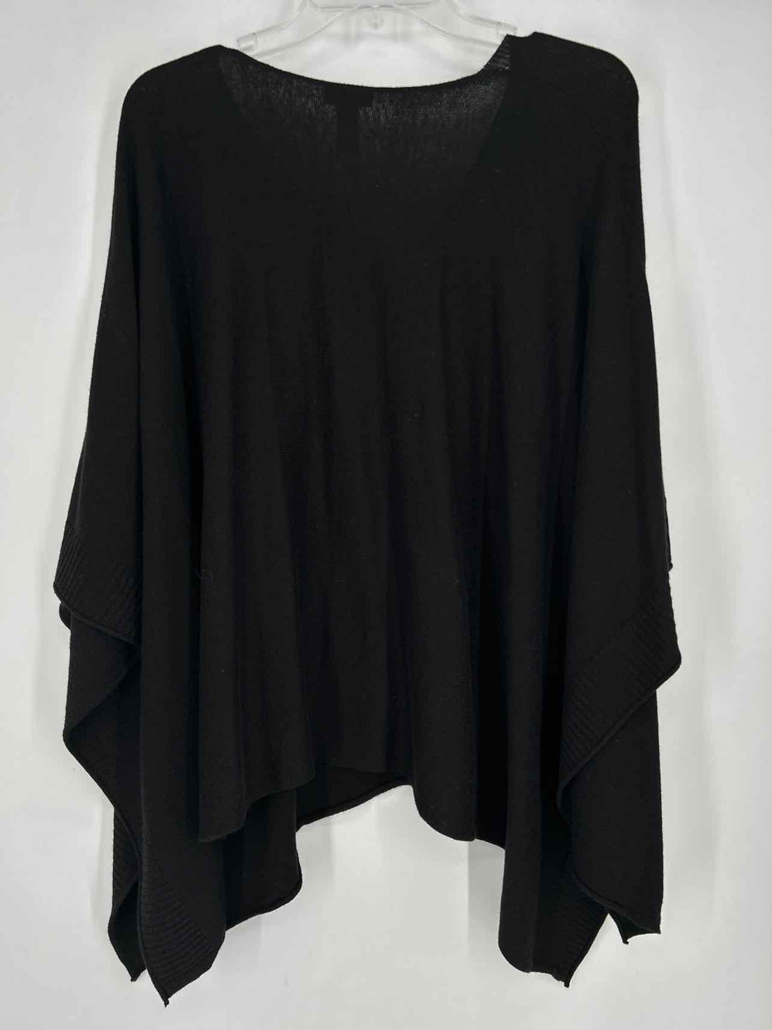 Chicos Size S/M Black Poncho