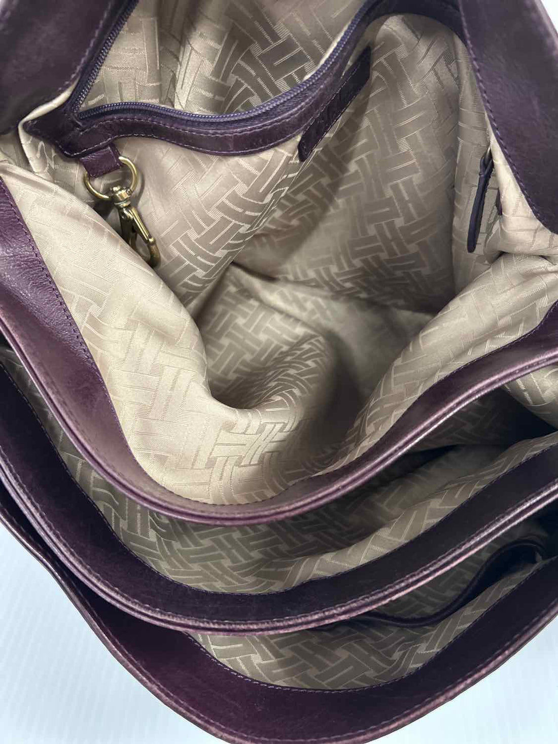 Cole Haan Eggplant Messenger