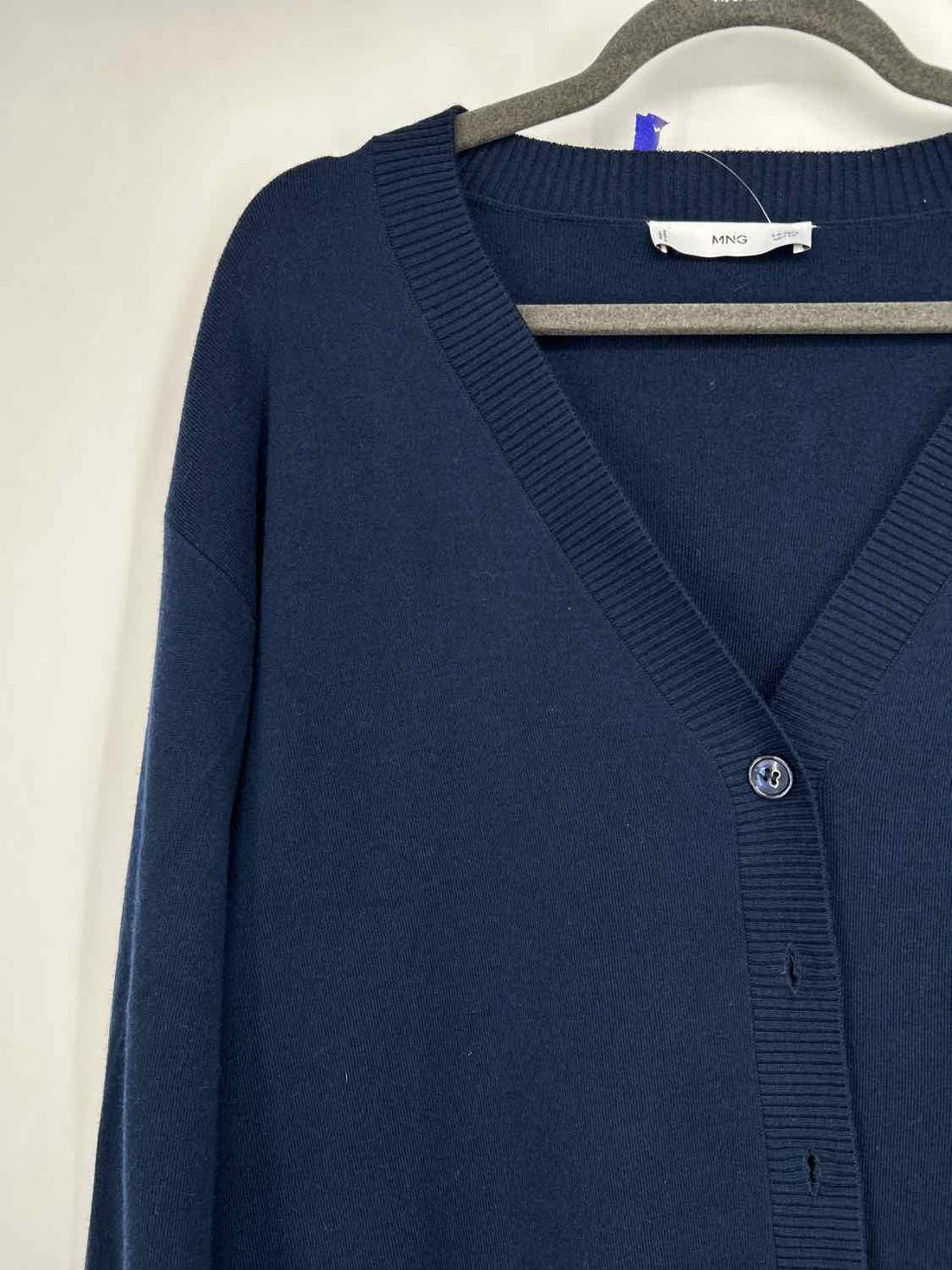 MNG Size S Navy Cardigan