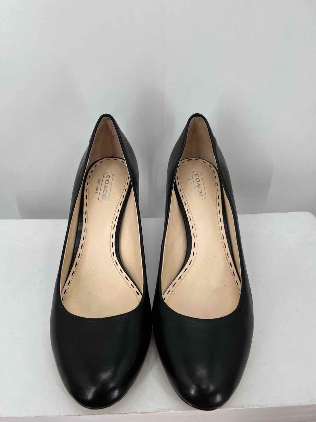 Coach Women Size 9 Black Heels