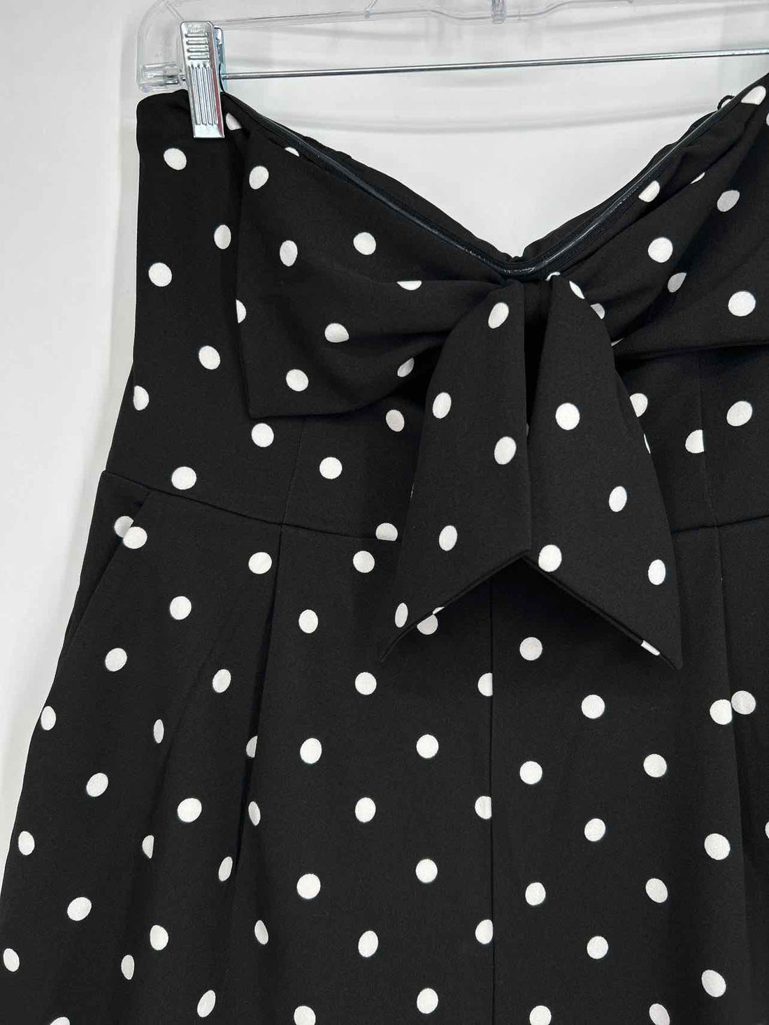 Express Size M Black & White Polkadot Rompers
