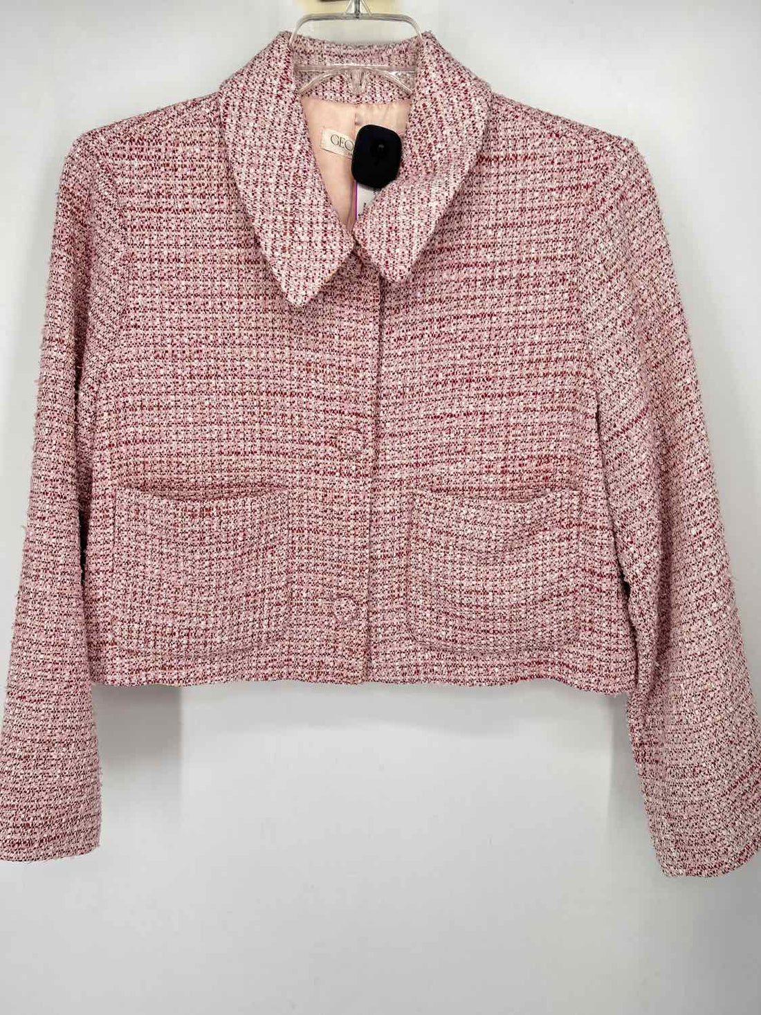 Georgie Size L Pink Tweed NWT Blazer