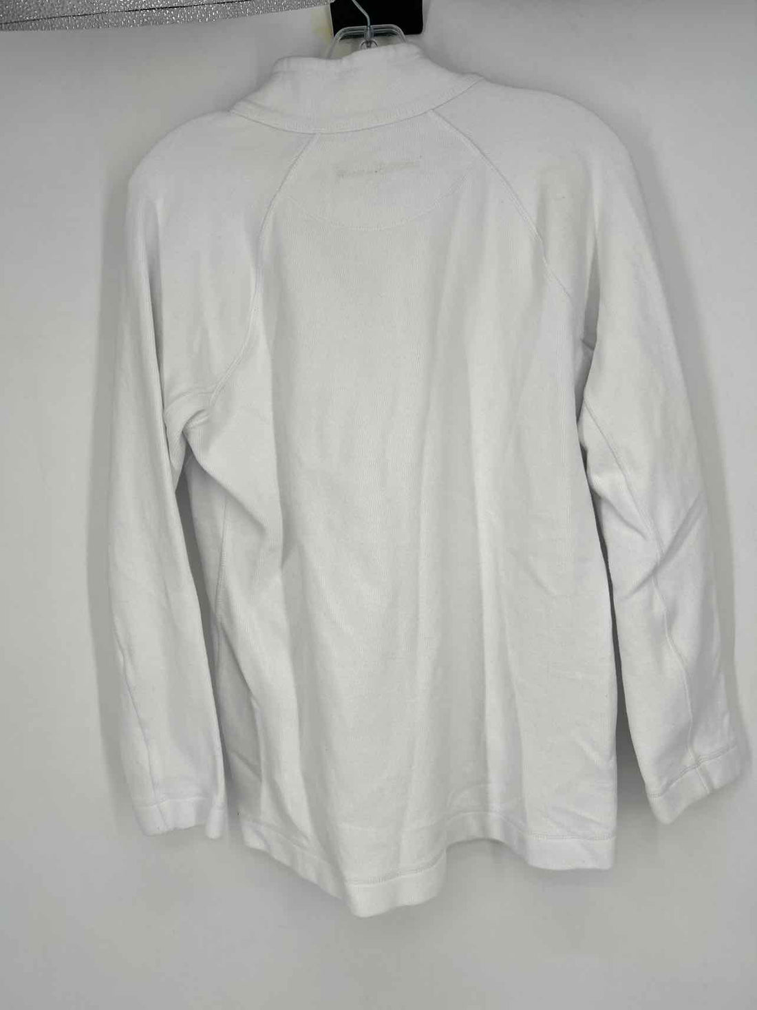 Tommy Bahama Size L White Cotton Sweatshirt
