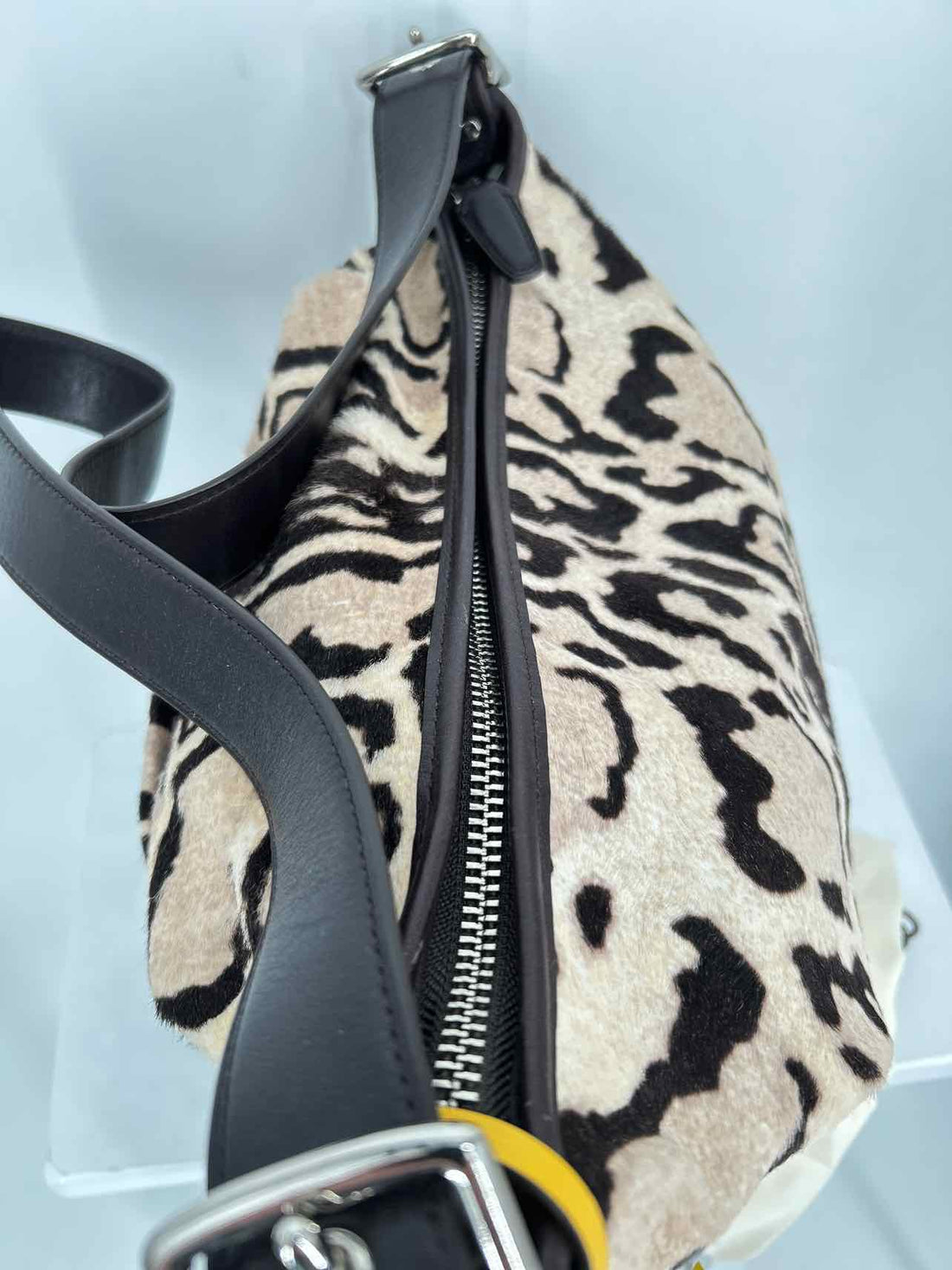 Coach Ocelot Calf Hair Like New Hobo