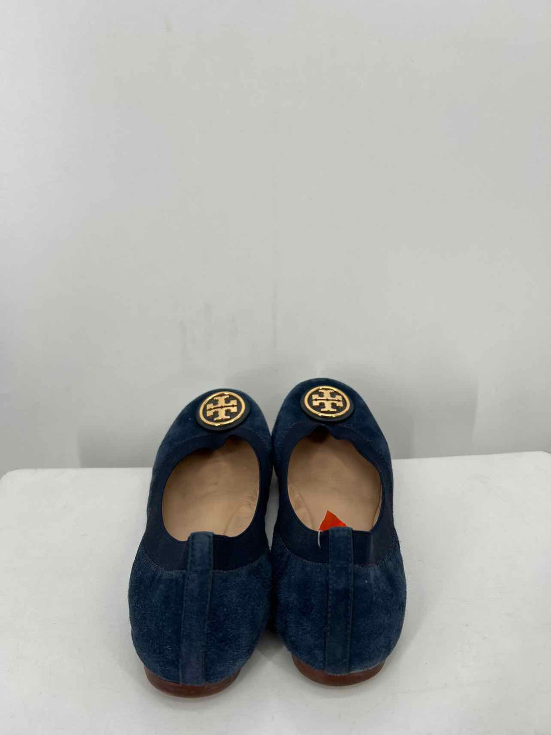 Tory Burch Women Size 8.5 Navy Suede Flats