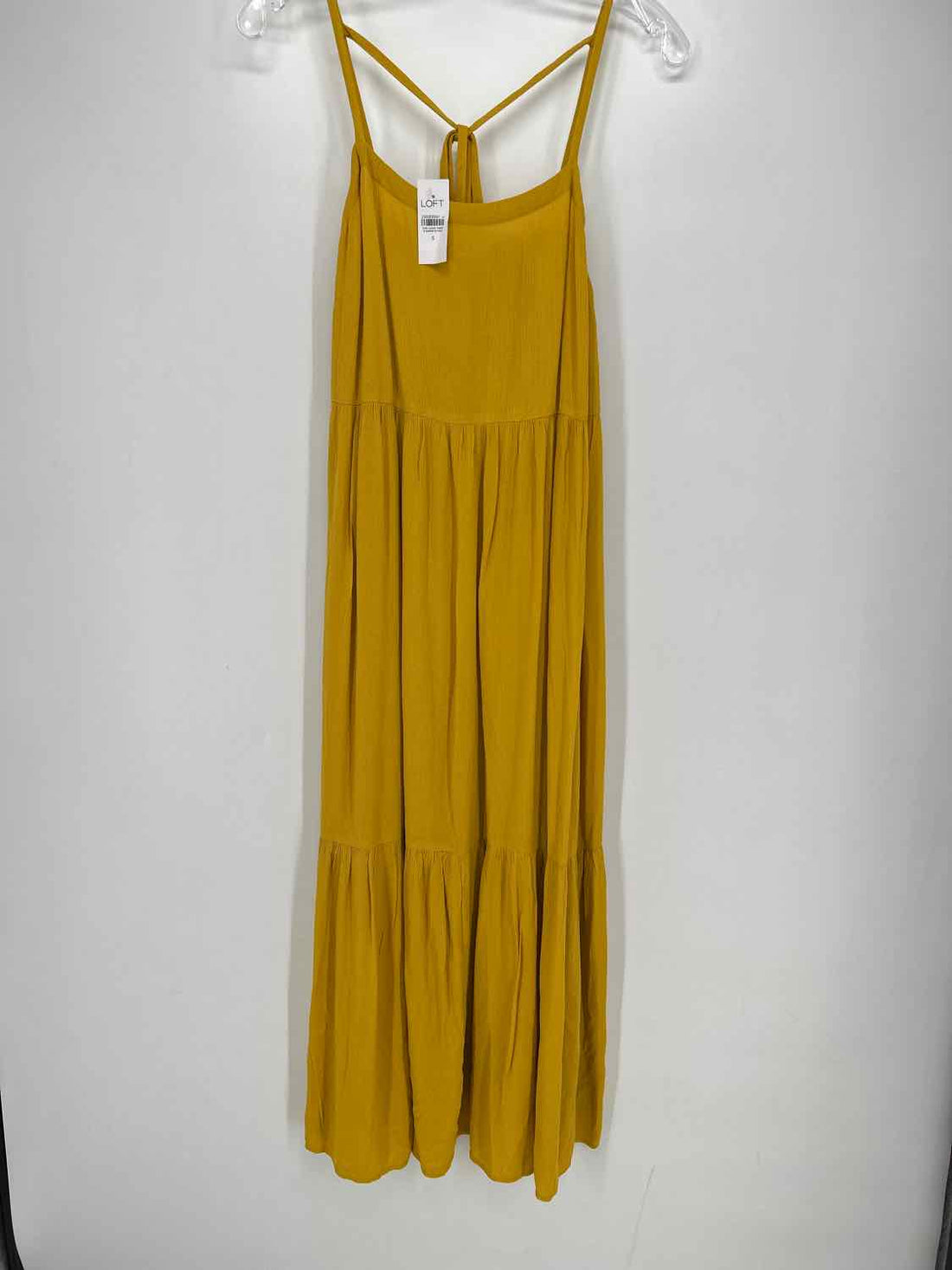Loft Beach Size S Mustard NWT Dress