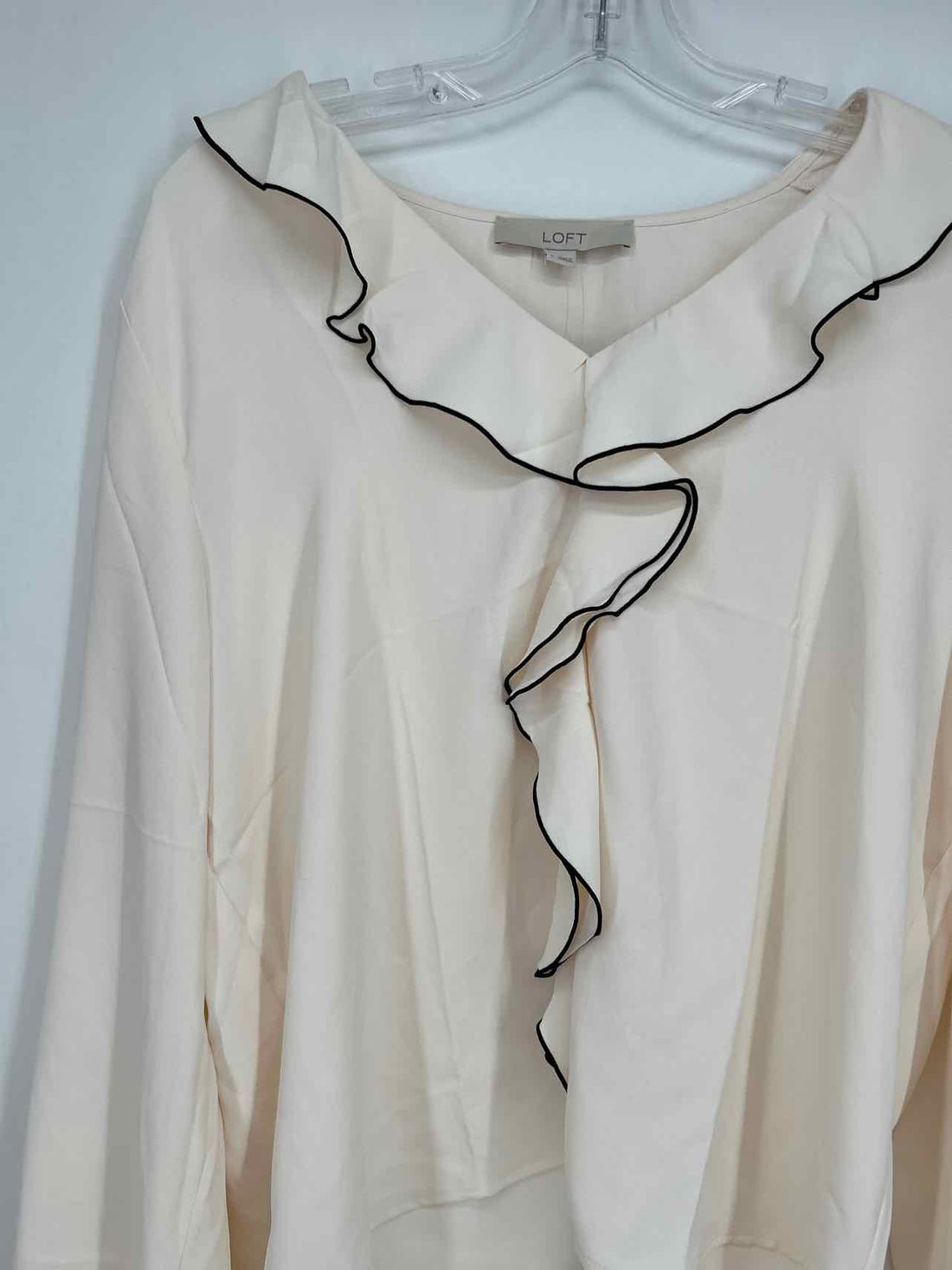Loft Size L Ivory NWT Long Sleeve