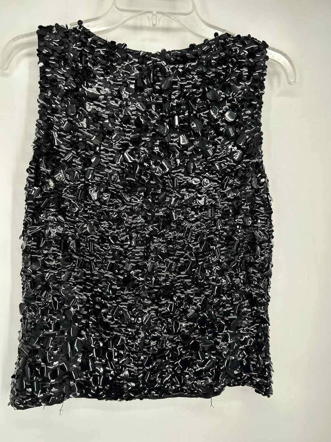 DKNY 12 Black Sequined Holiday