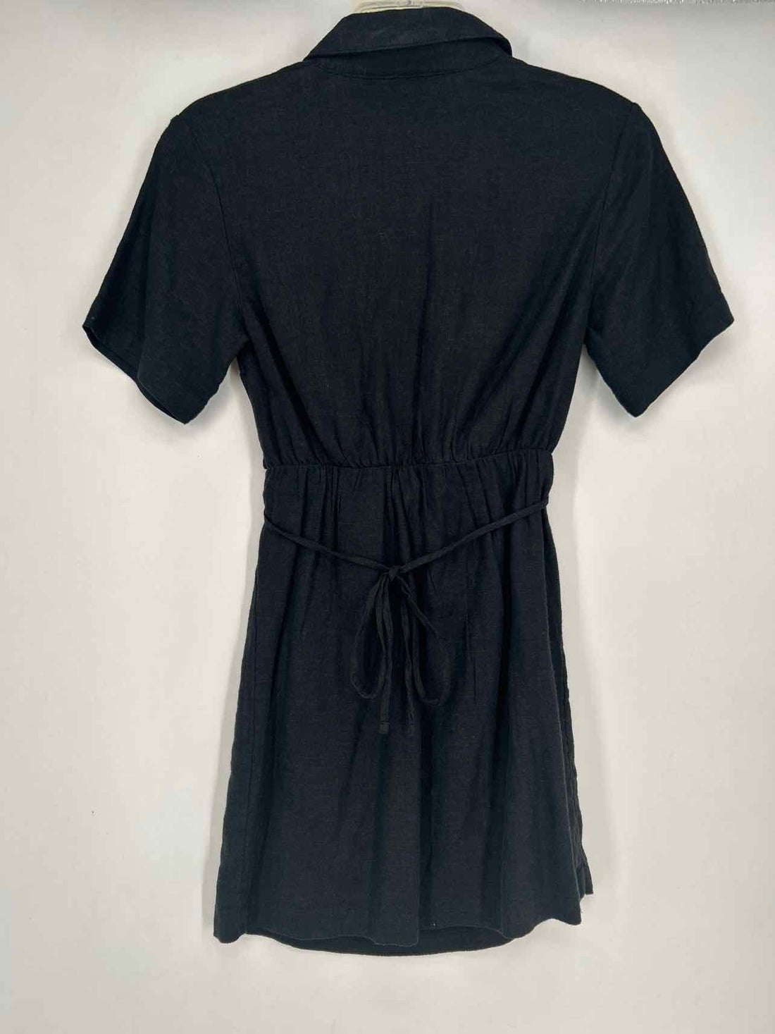 Abercrombie & Fitch Size XXSP Black Linen/Viscose NWT Dress