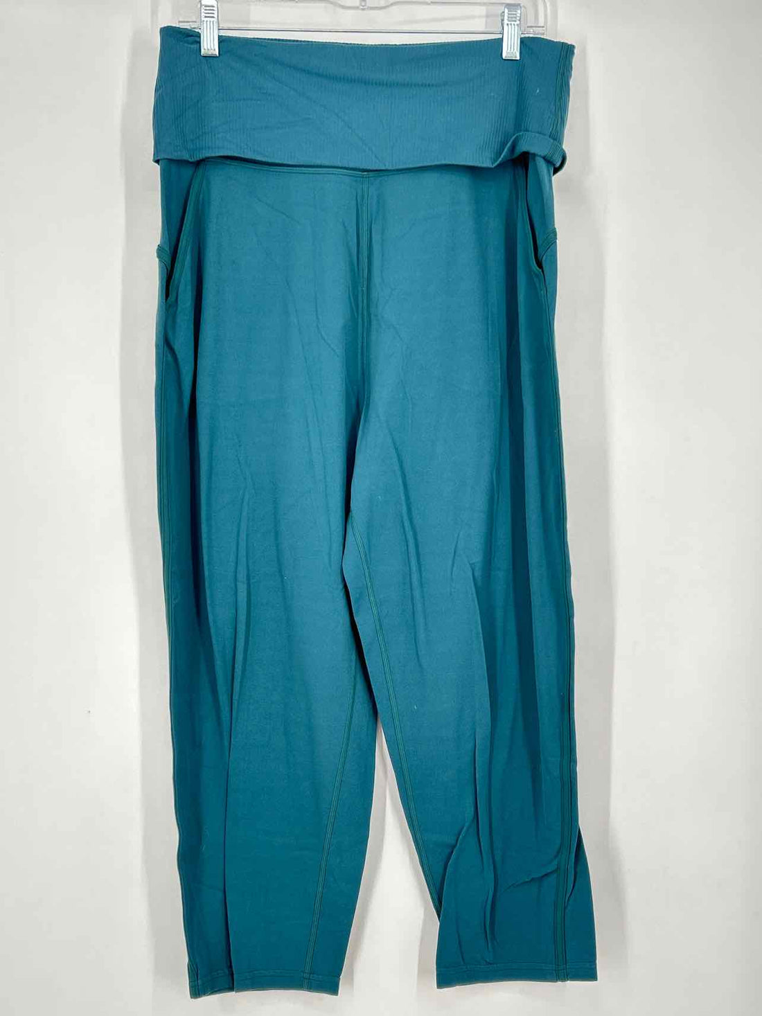 Lululemon Size 10 Dark Teal Active Leggings