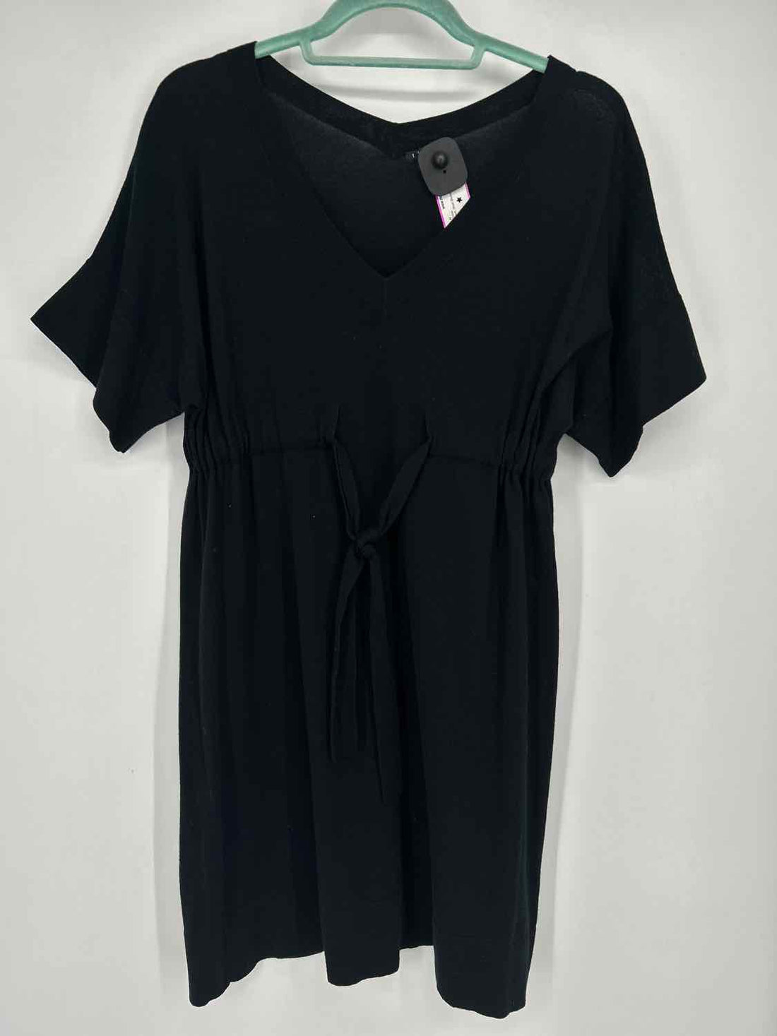 Theory Size S Black Short Sleeve Dress