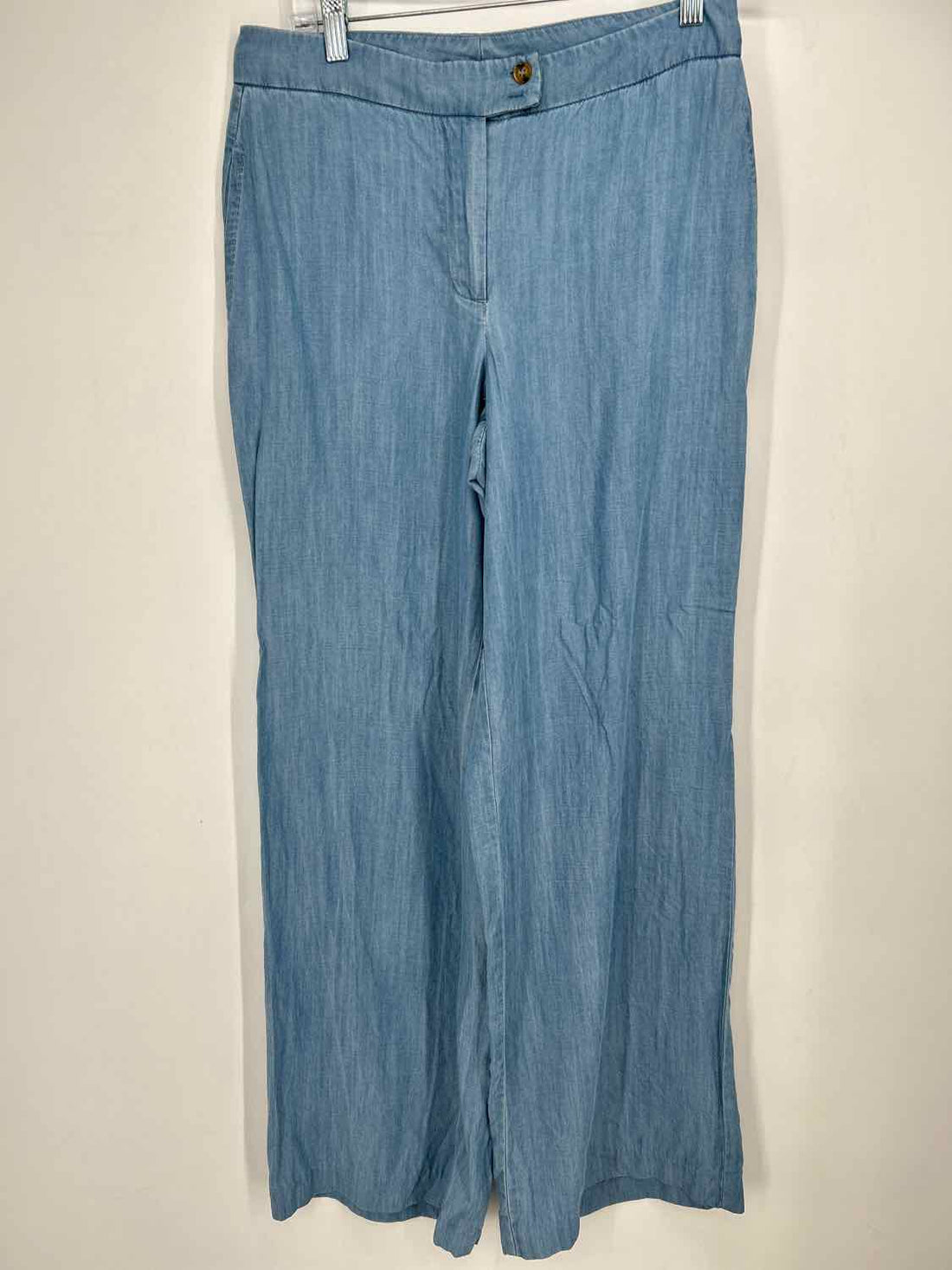 Ecru Size 8 Chambray Pants