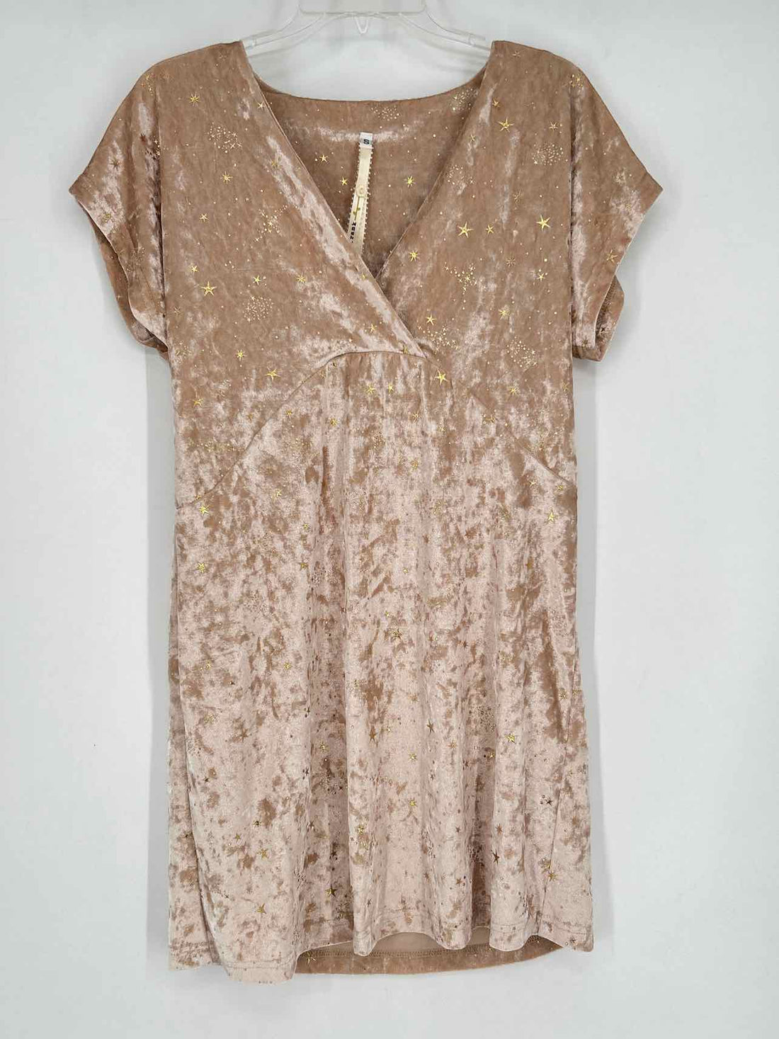Uncle Frank Size S Dusty Blush Short Sleeve Dress