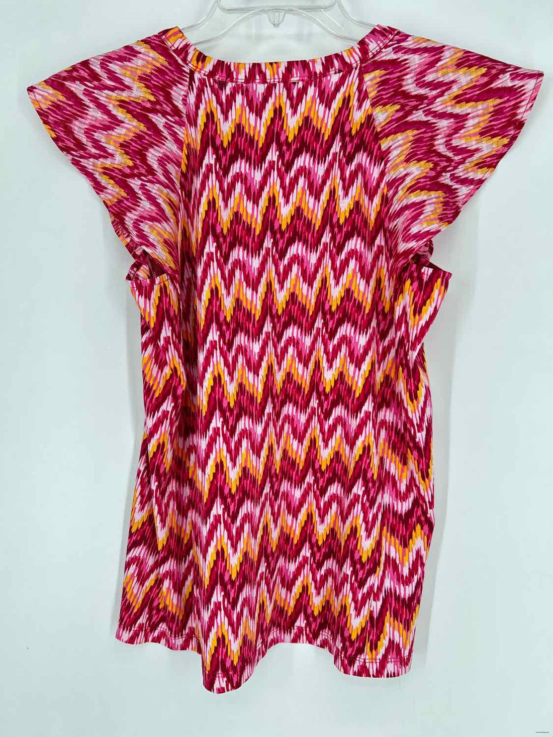 Loft Size S Pink Print NWT Short Sleeve