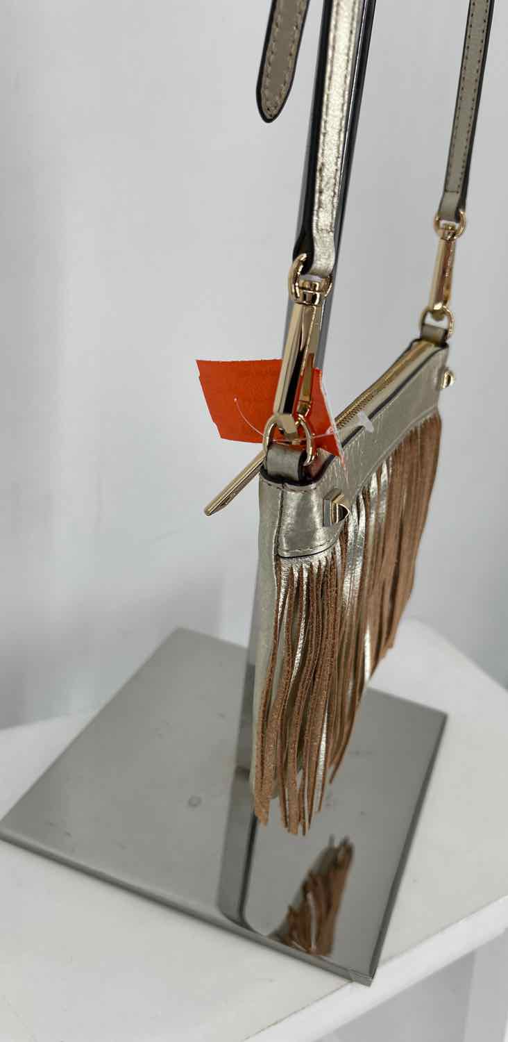 Rebecca Minkoff Gold Leather Pre Owned Crossbody