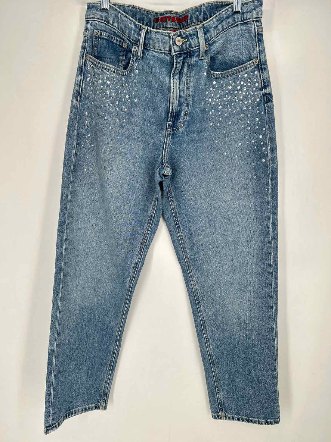 Lucky Brand Size 6 Denim Rhinestone Jeans