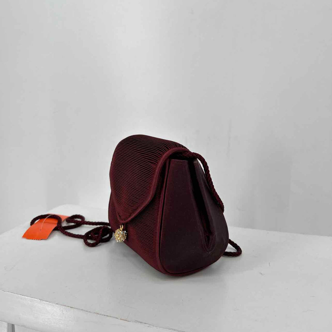 Carla Marchi Burgundy Clutch