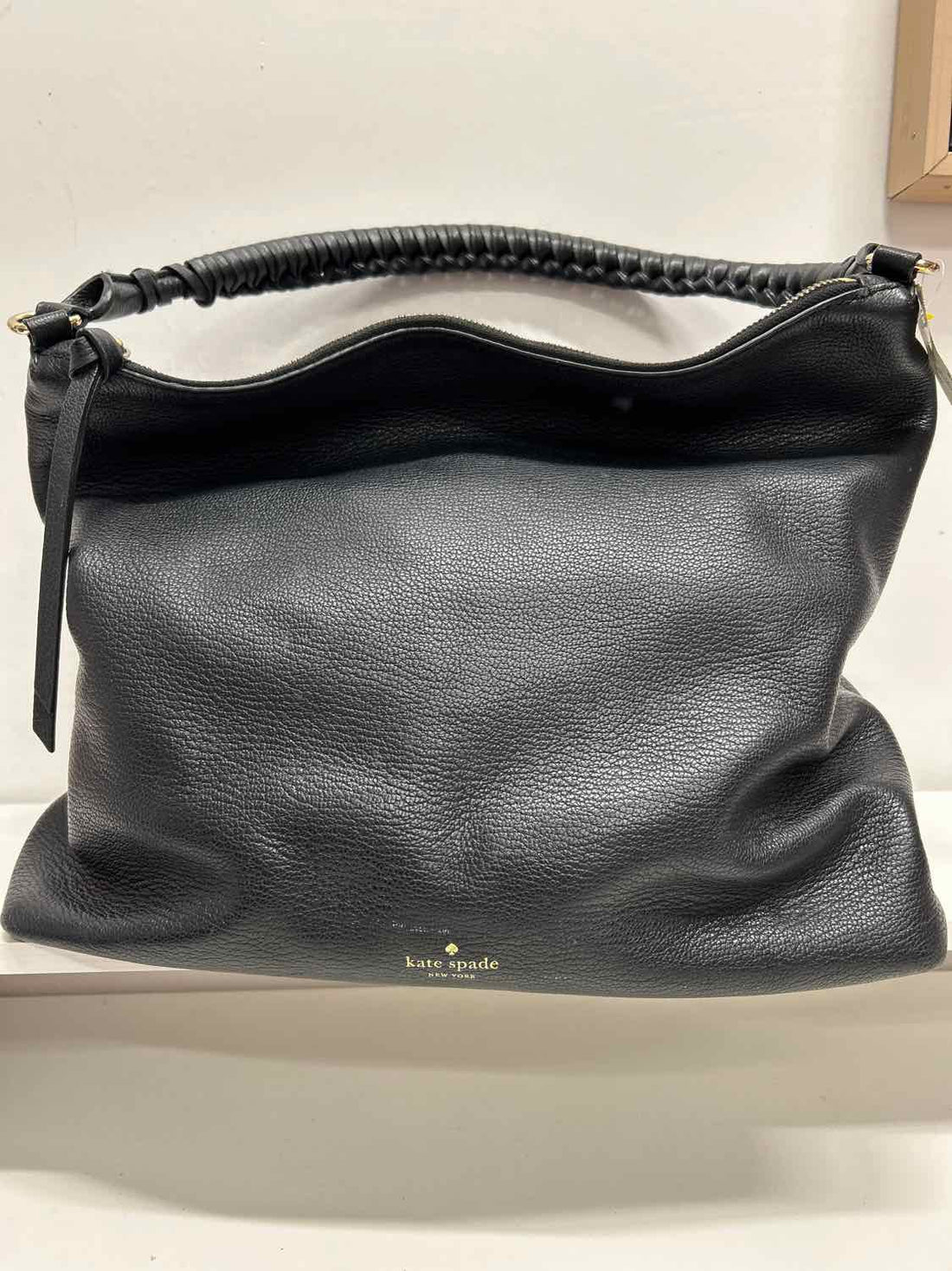 Kate Spade Black Leather Pre Owned Hobo