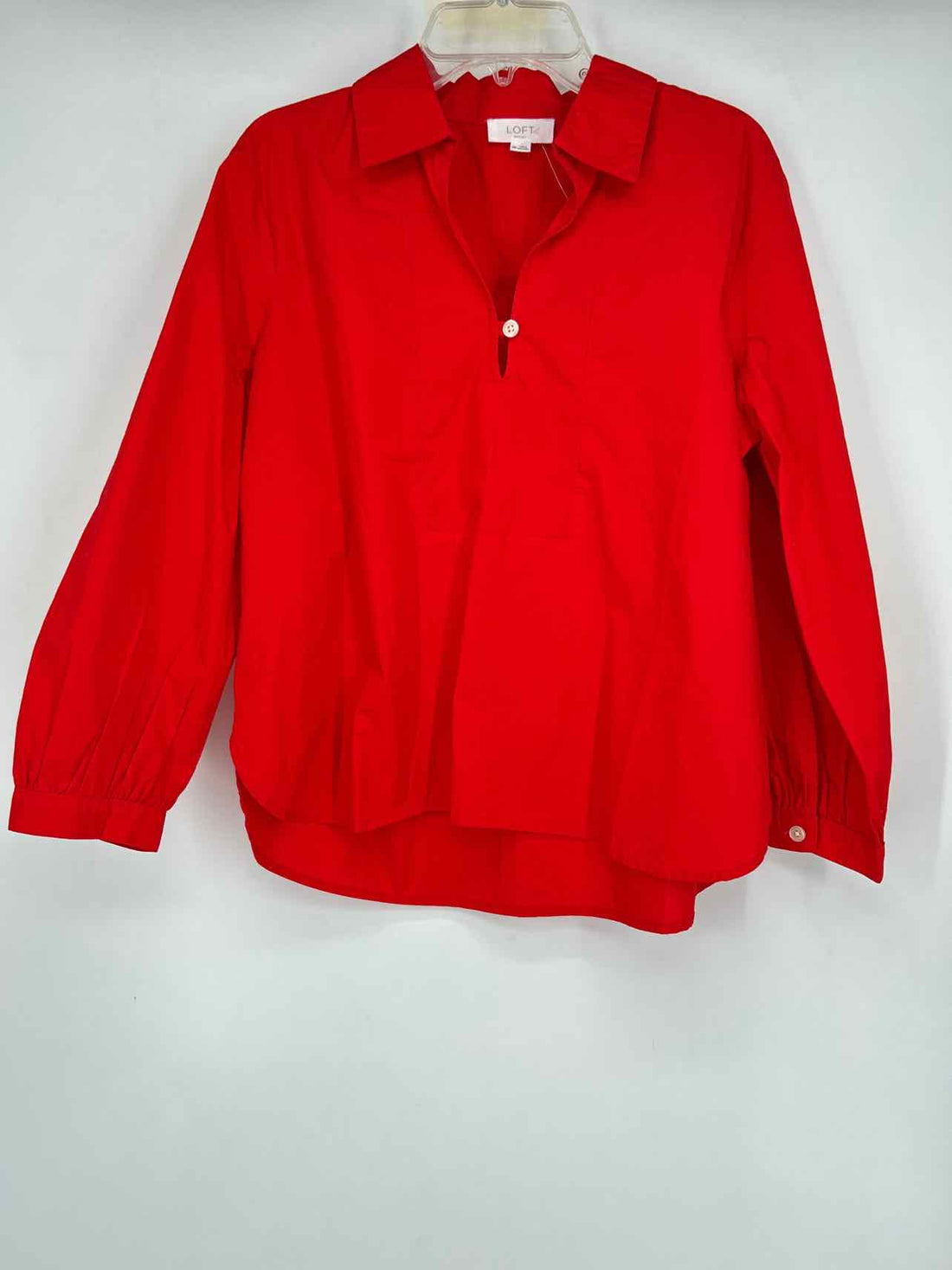 Loft Size XSP Red Long Sleeve